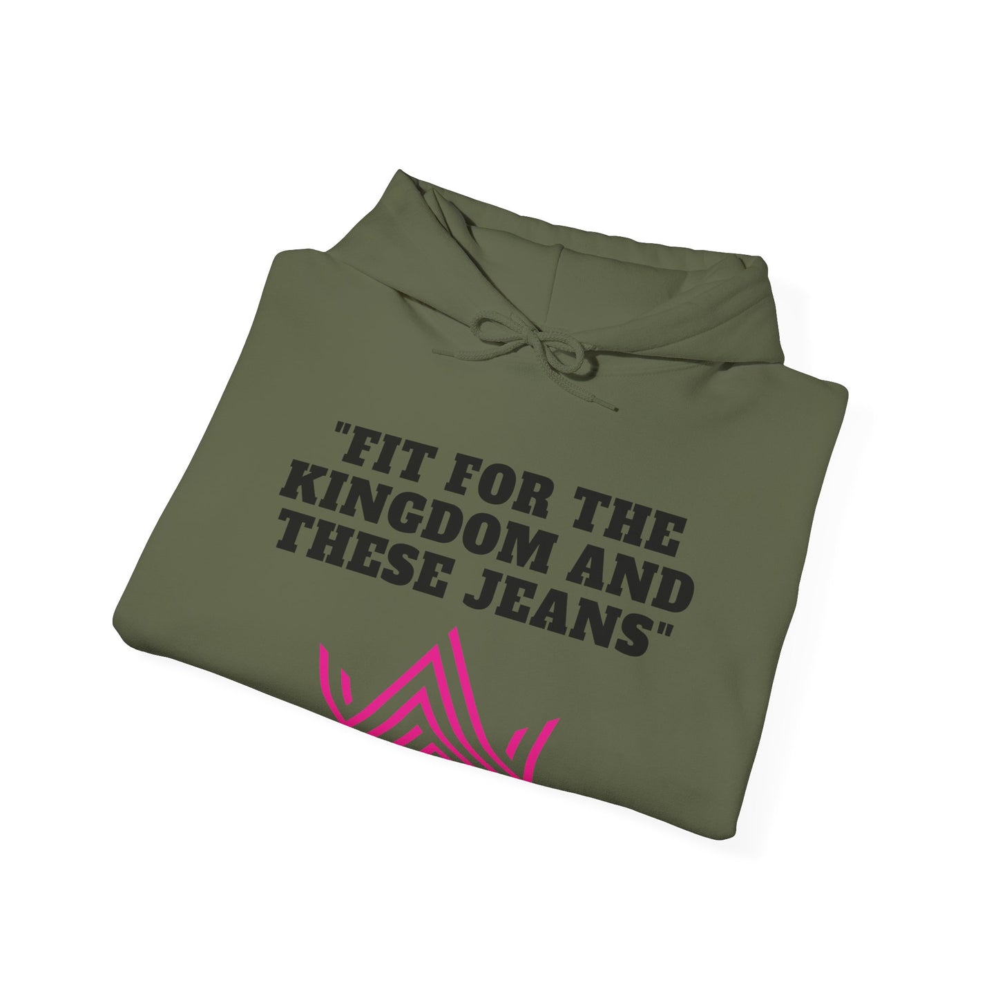 Fit For The Kingdom And These Jeans Heavy Blend™ Hooded Sweatshirt