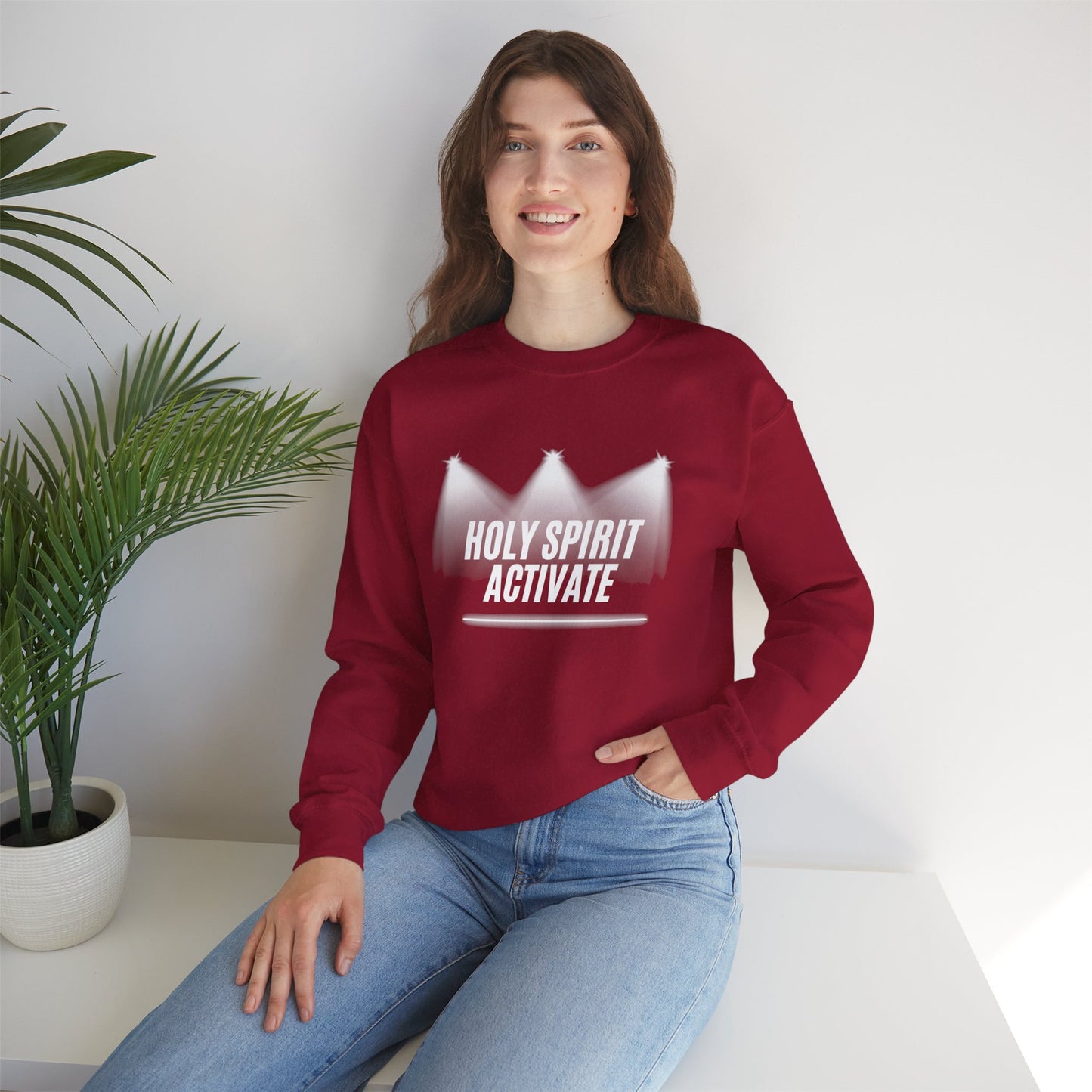 Holy Spirit Activate Women Sweatshirt