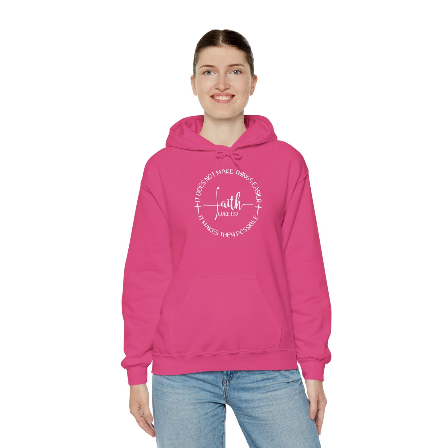 Faith Heavy Blended Hoodie