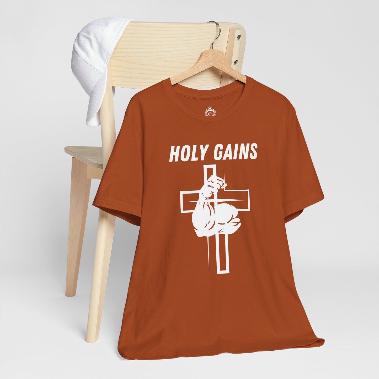 Holy Gains Jersey Short Sleeve Tee