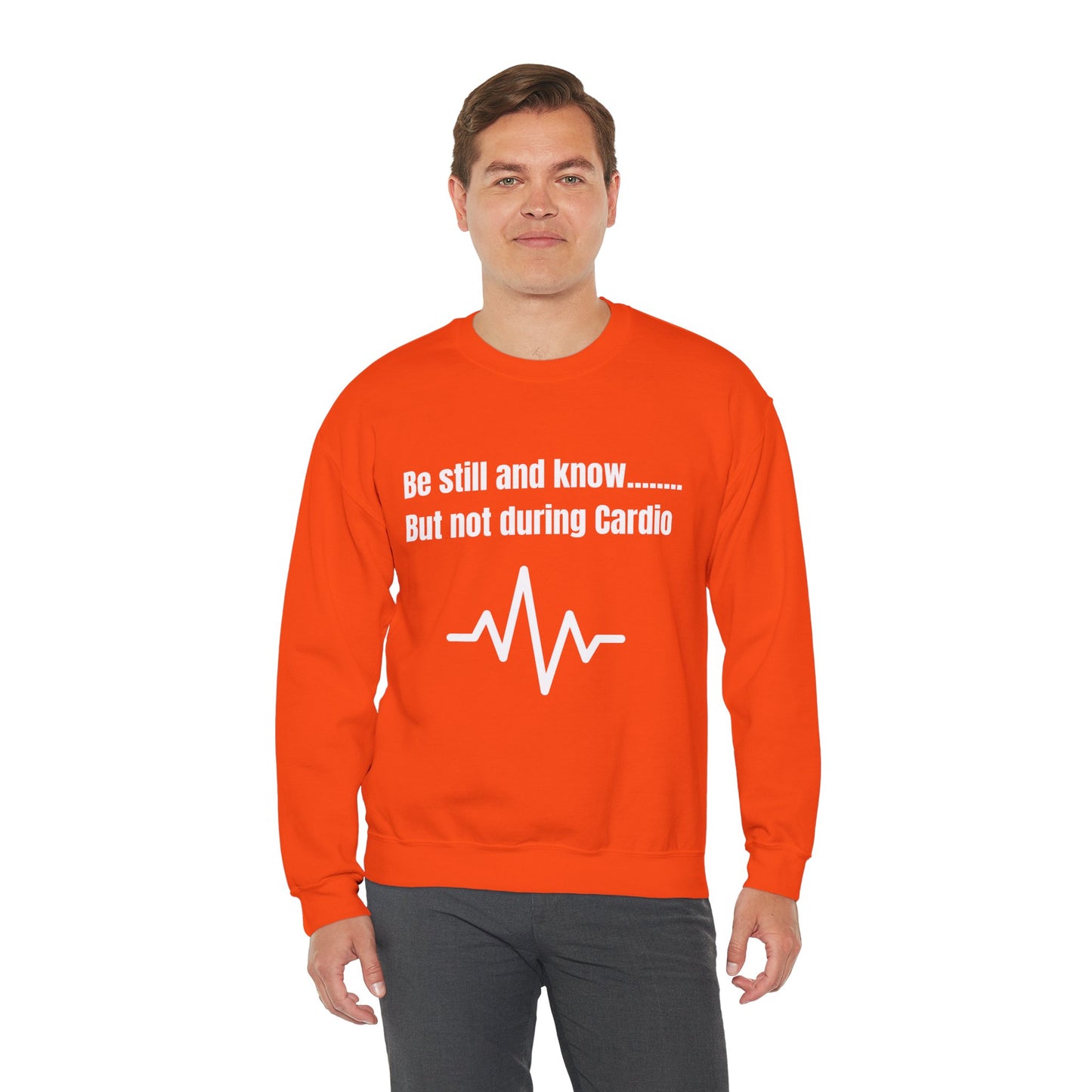 Be Still and Know Heavy Blend™ Crewneck Sweatshirt