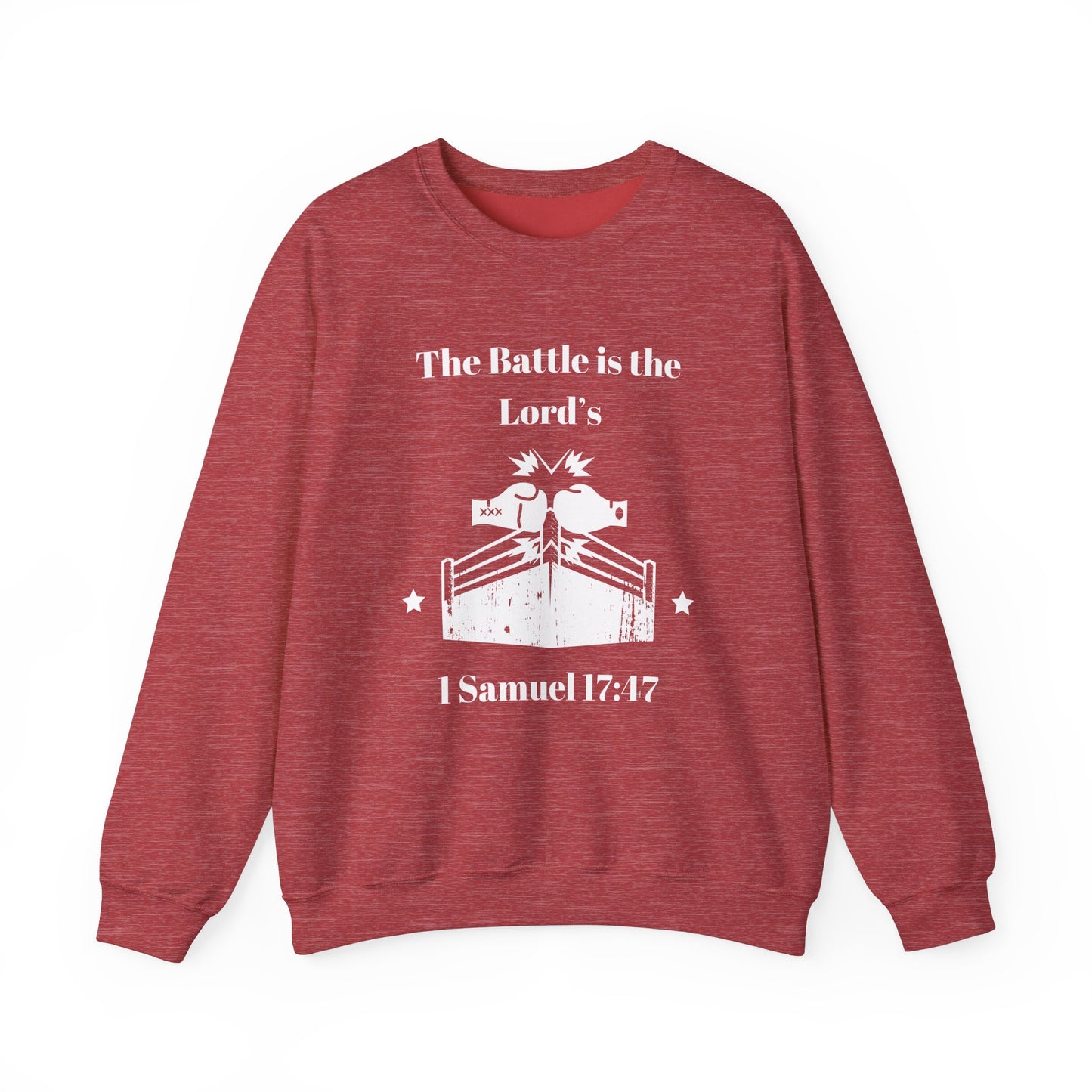 God's Battle Crewneck Sweatshirt