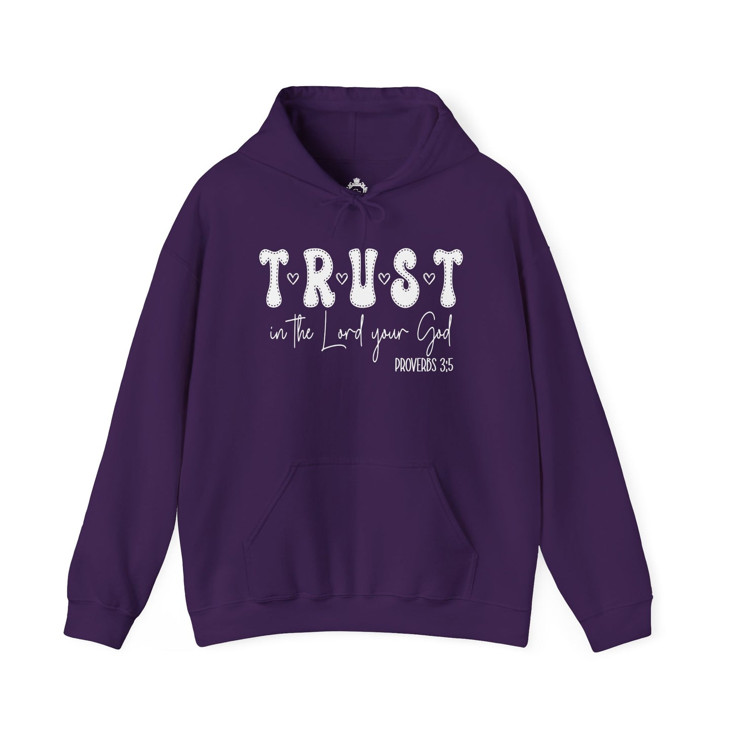 Trust In The Lord Heavy Blended Hoodie