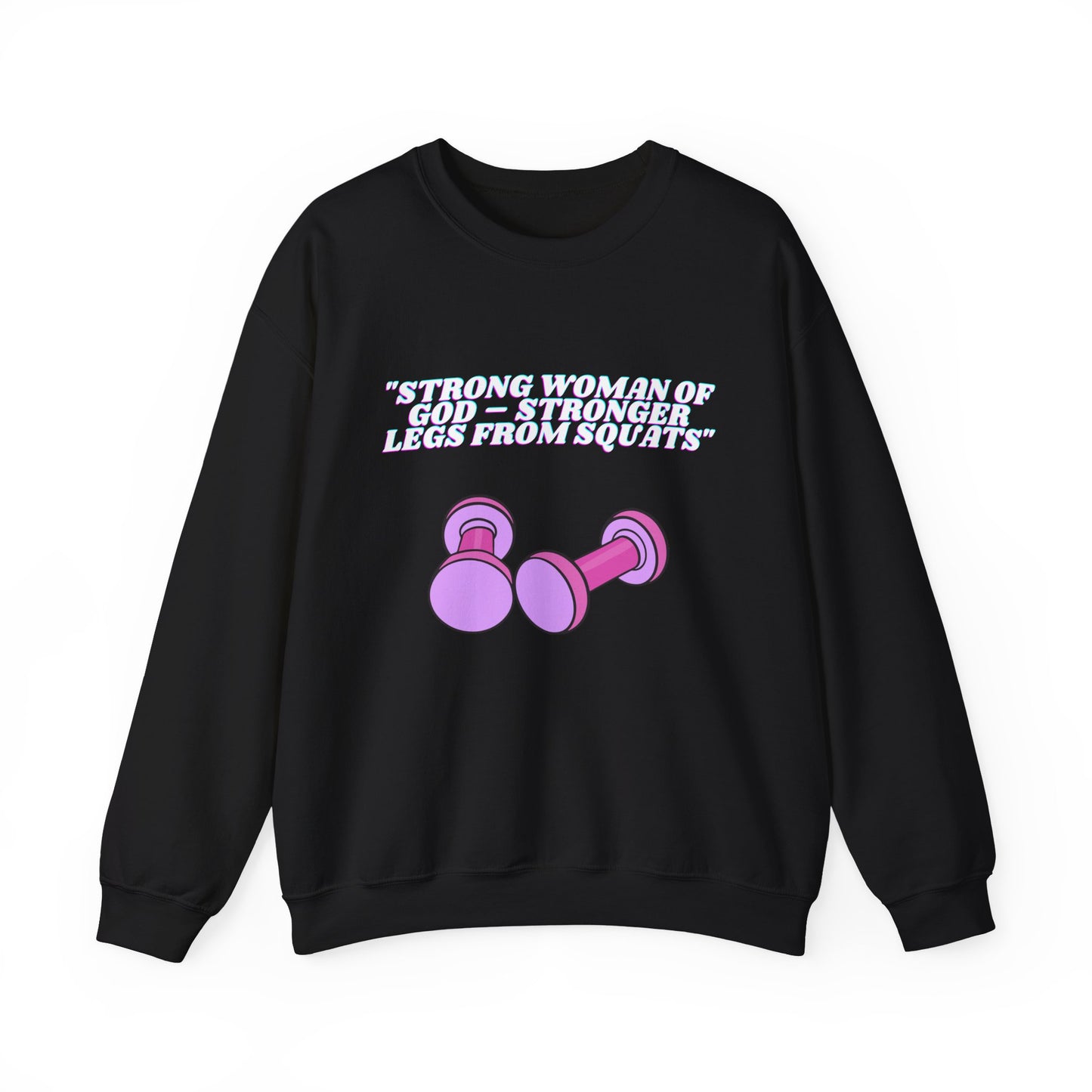 Strong Woman Of God Heavy Blend™ Crewneck Sweatshirt