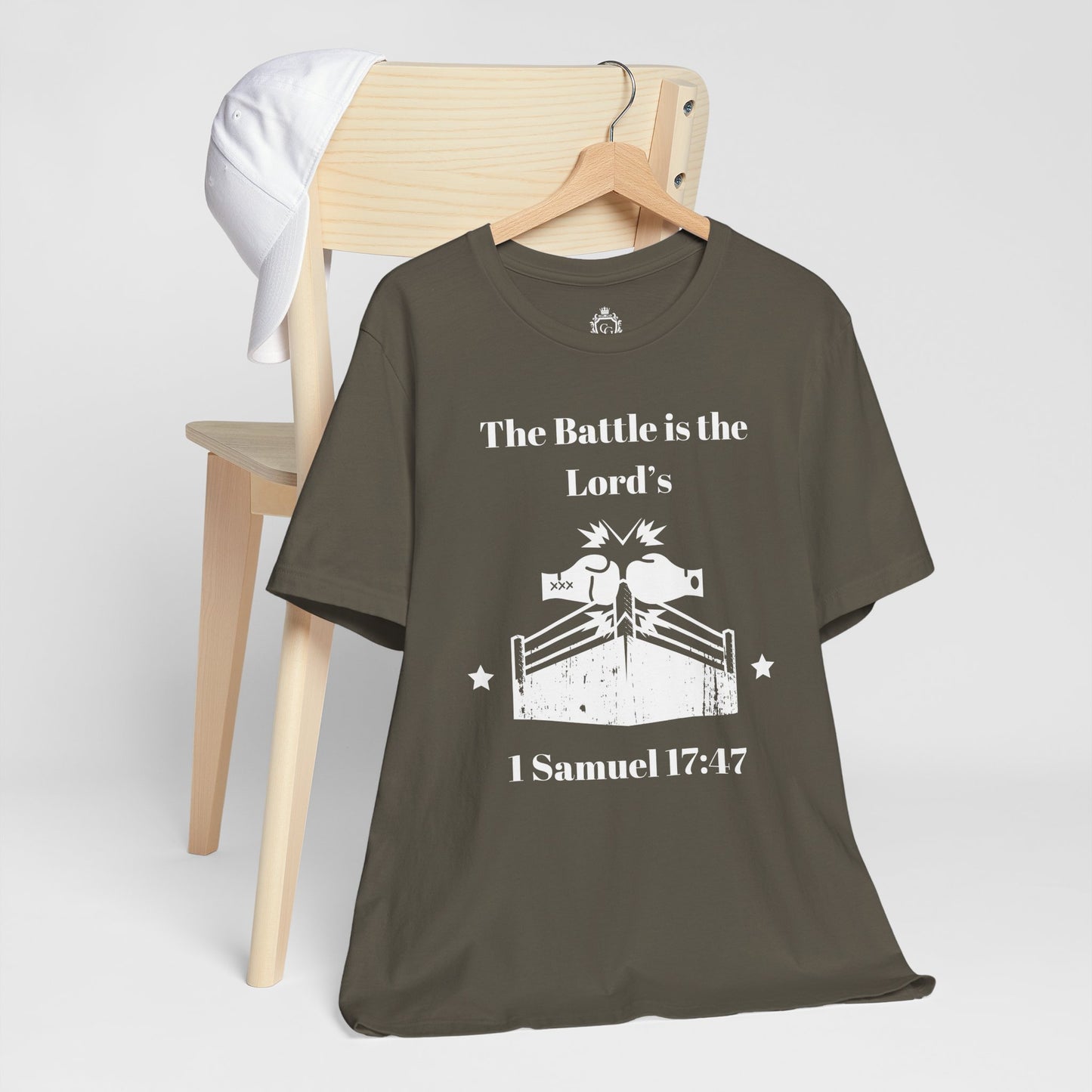 The Battle Is The Lord's Jersey Short Sleeve Tee