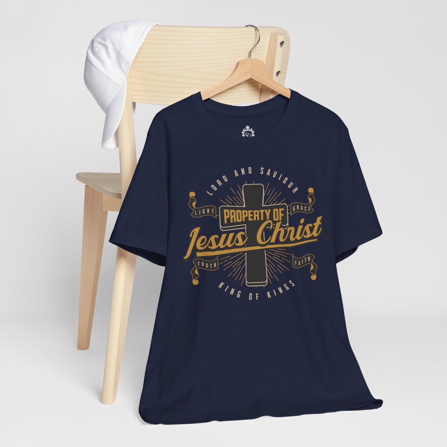 Property Of Jesus Christ Jersey Short Sleeve Tee