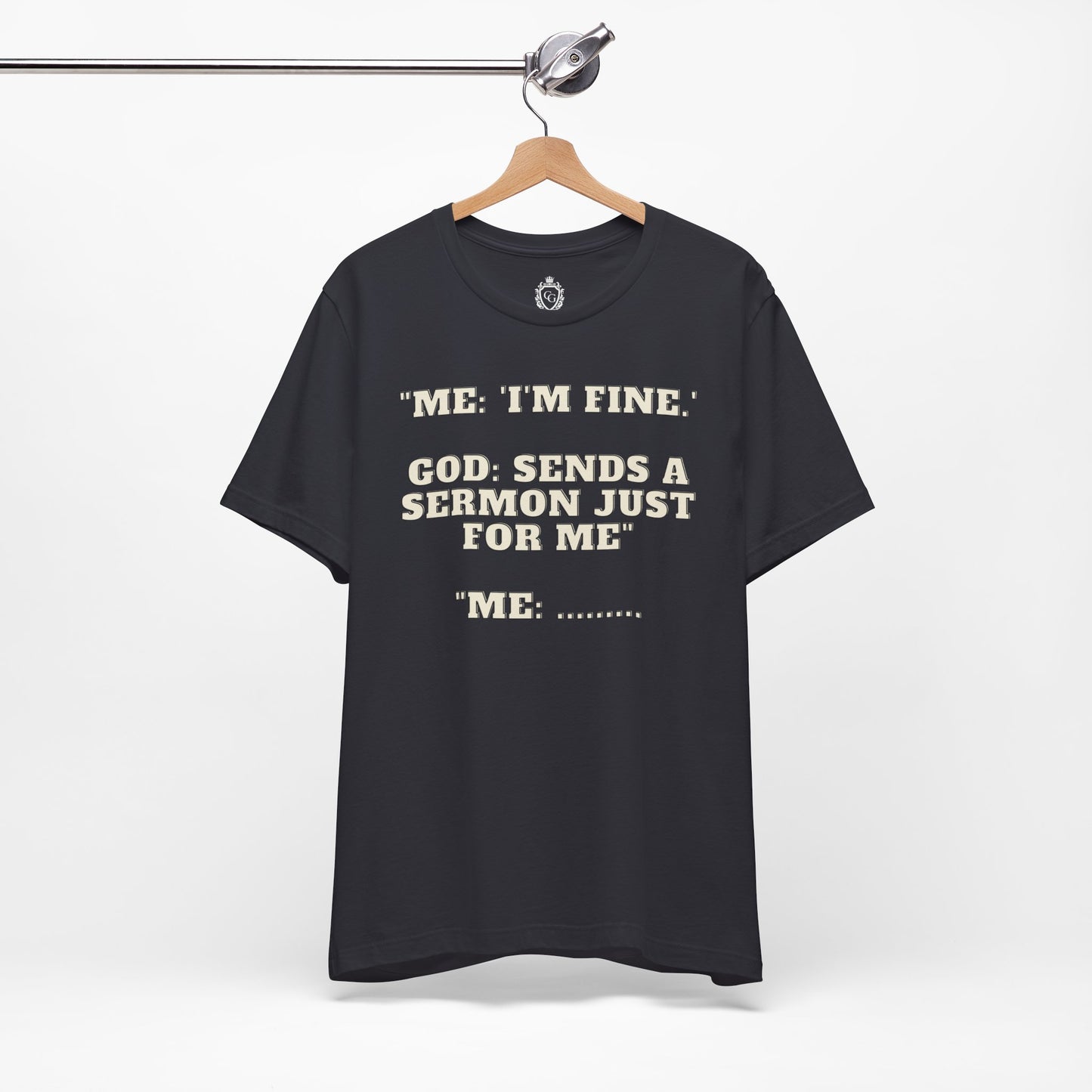Sermon Just For Me Jersey Short Sleeve Tee