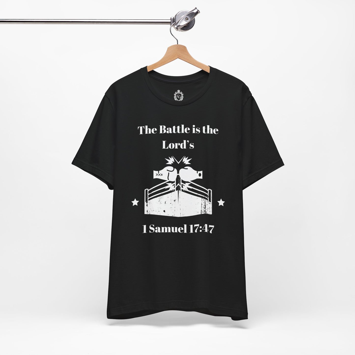 The Battle Is The Lord's Jersey Short Sleeve Tee