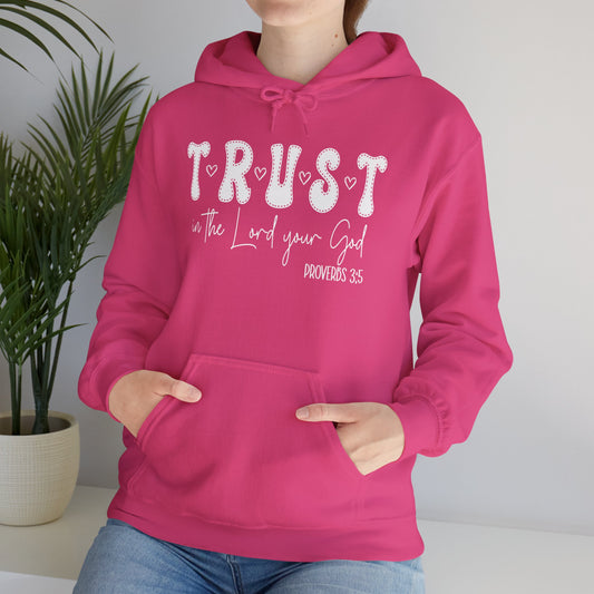 Trust In The Lord Heavy Blended Hoodie