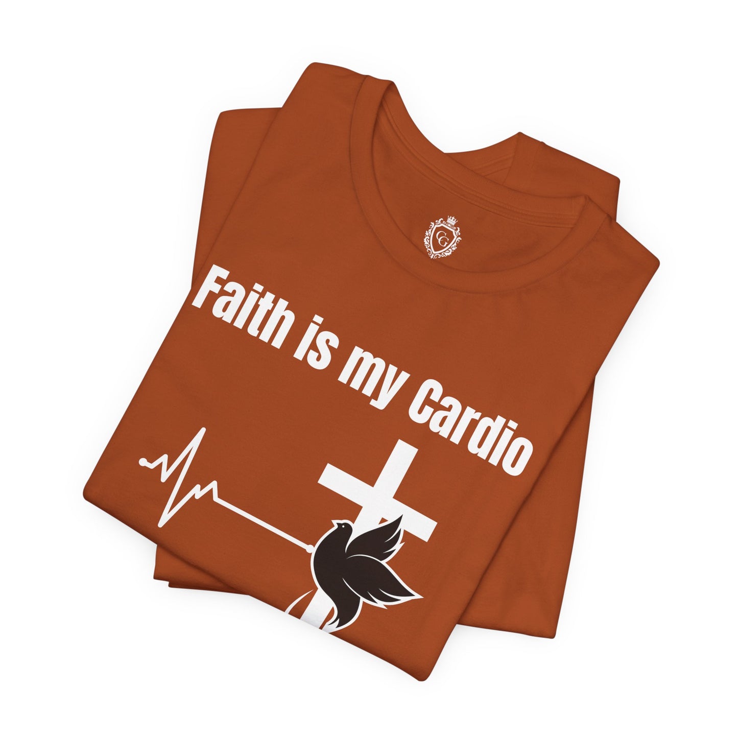 Faith Is My Cardio Jersey Short Sleeve Tee