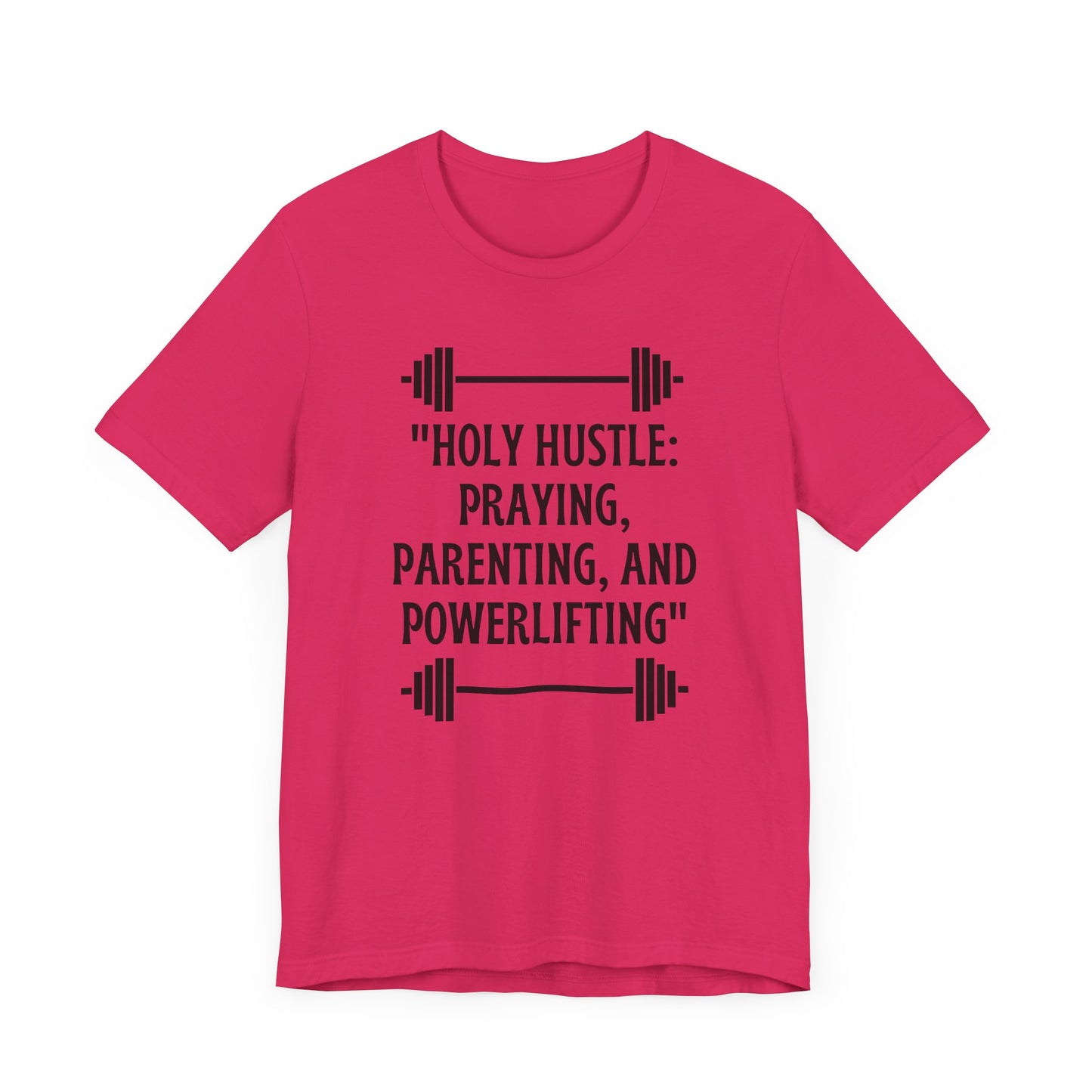 Holy Hustle Jersey Short Sleeve Tee