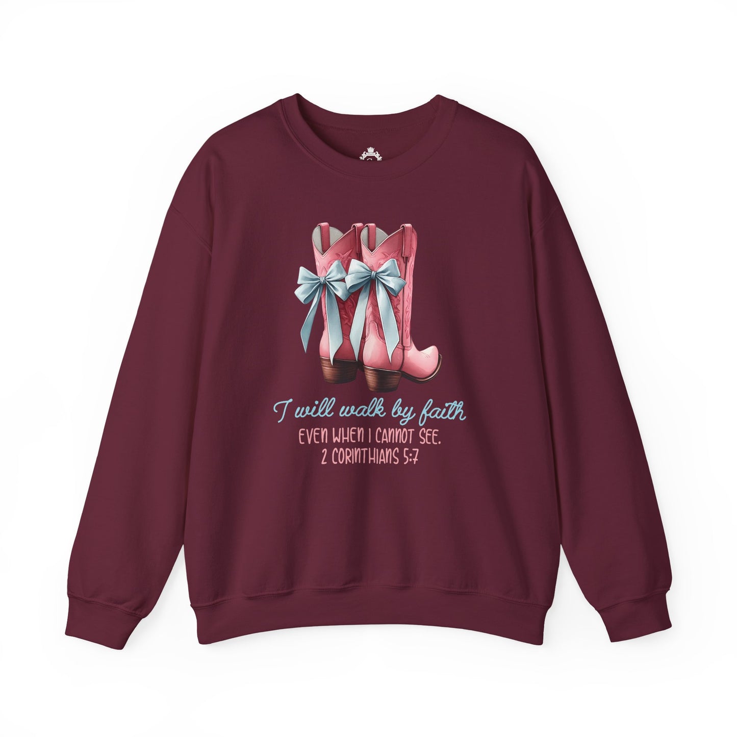 Walk By Faith Women Sweatshirt