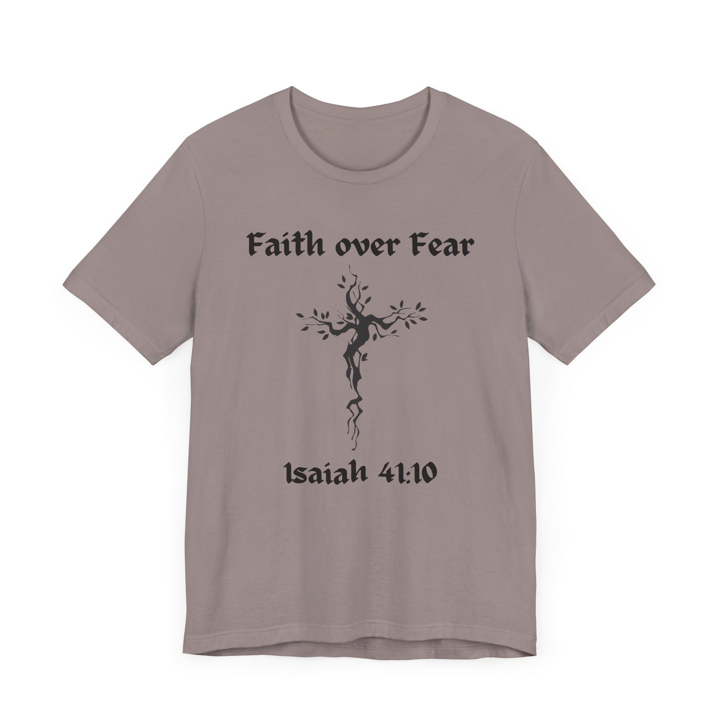 Faith Over Fear Jersey Short Sleeve Tee