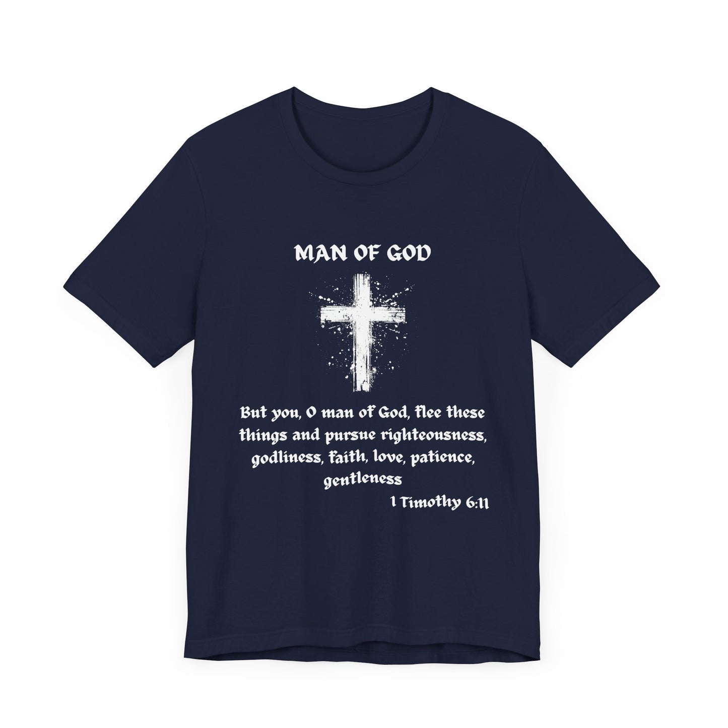 Man Of God Jersey Short Sleeve Tee