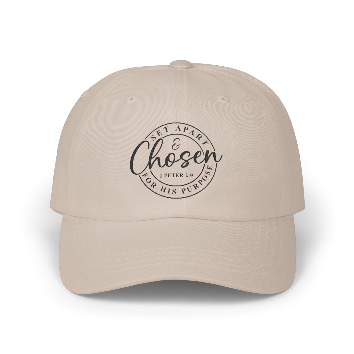 Set Apart And Chosen Embroidered Cap