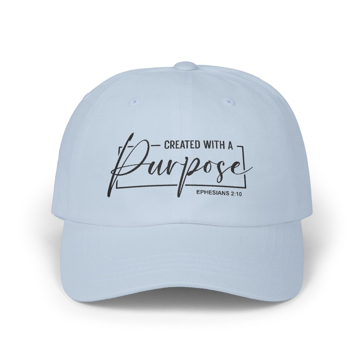 Created With A Purpose Embroidered Cap