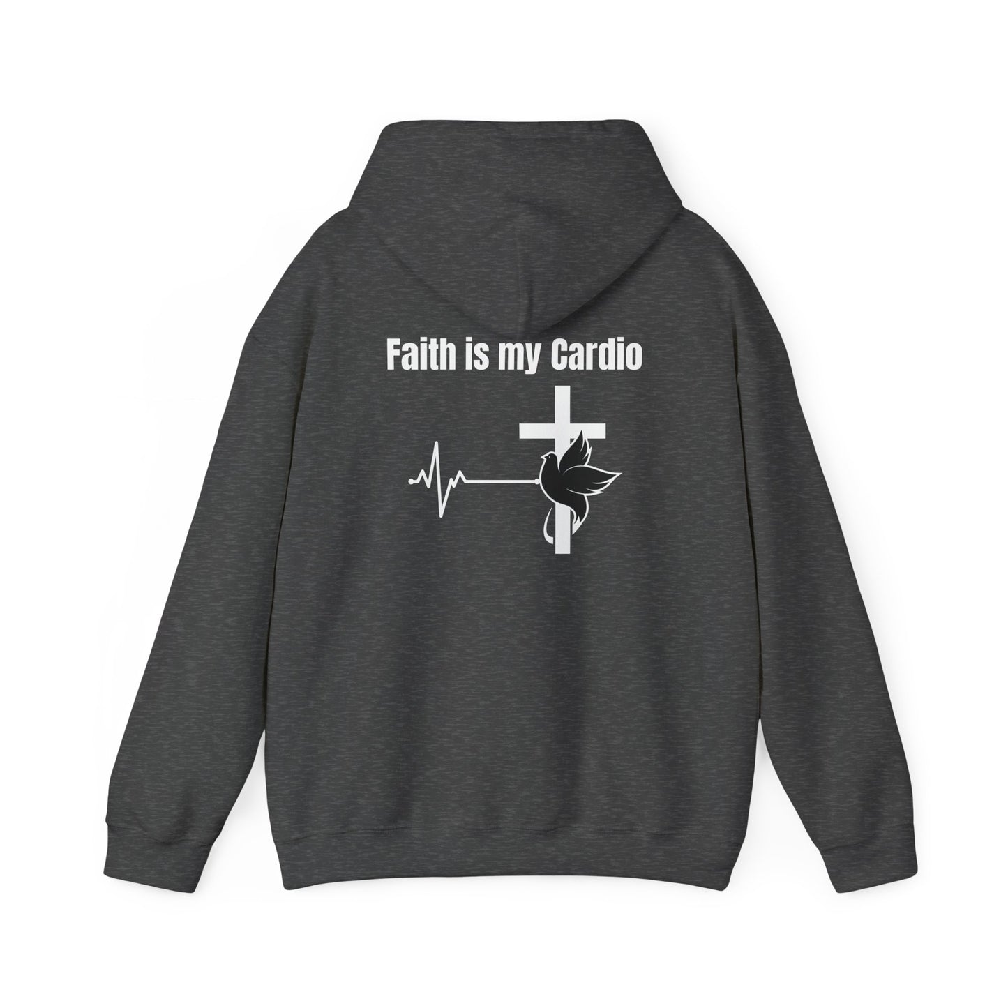 Heavy Blend Hoodie - Faith Is My Cardio