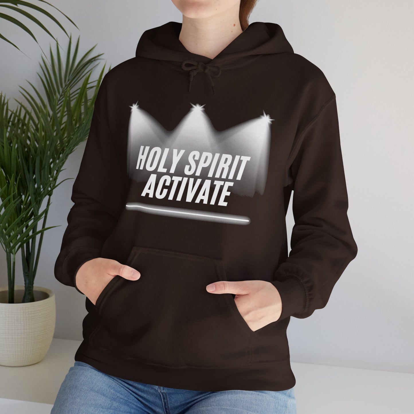 Holy Spirit Activate Heavy Blend™ Hooded Sweatshirt