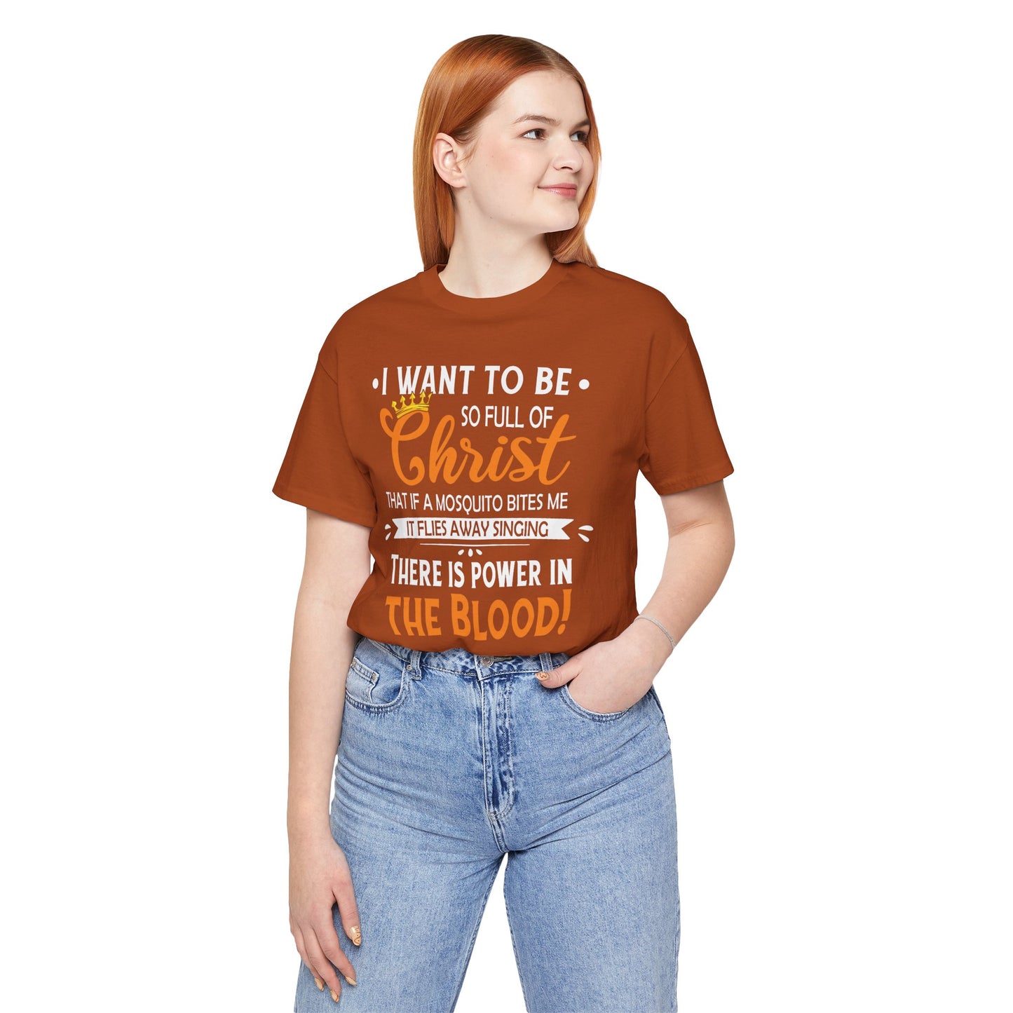 Mosquito Bite Power In The Blood Jersey Short Sleeve Tee