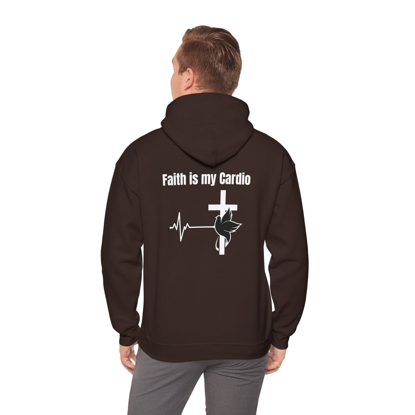 Heavy Blend Hoodie - Faith Is My Cardio