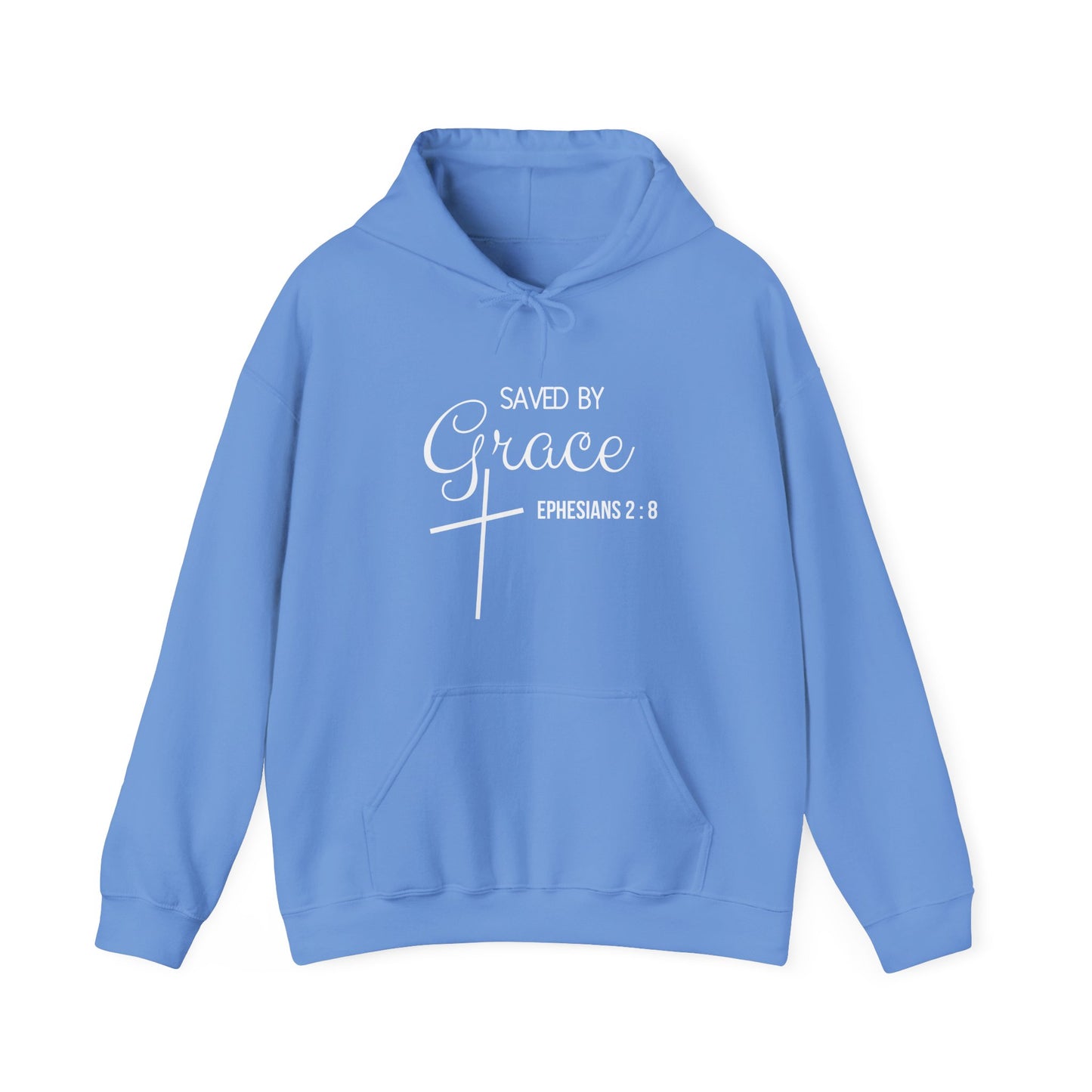 Saved By Grace Heavy Blend™ Hooded Sweatshirt