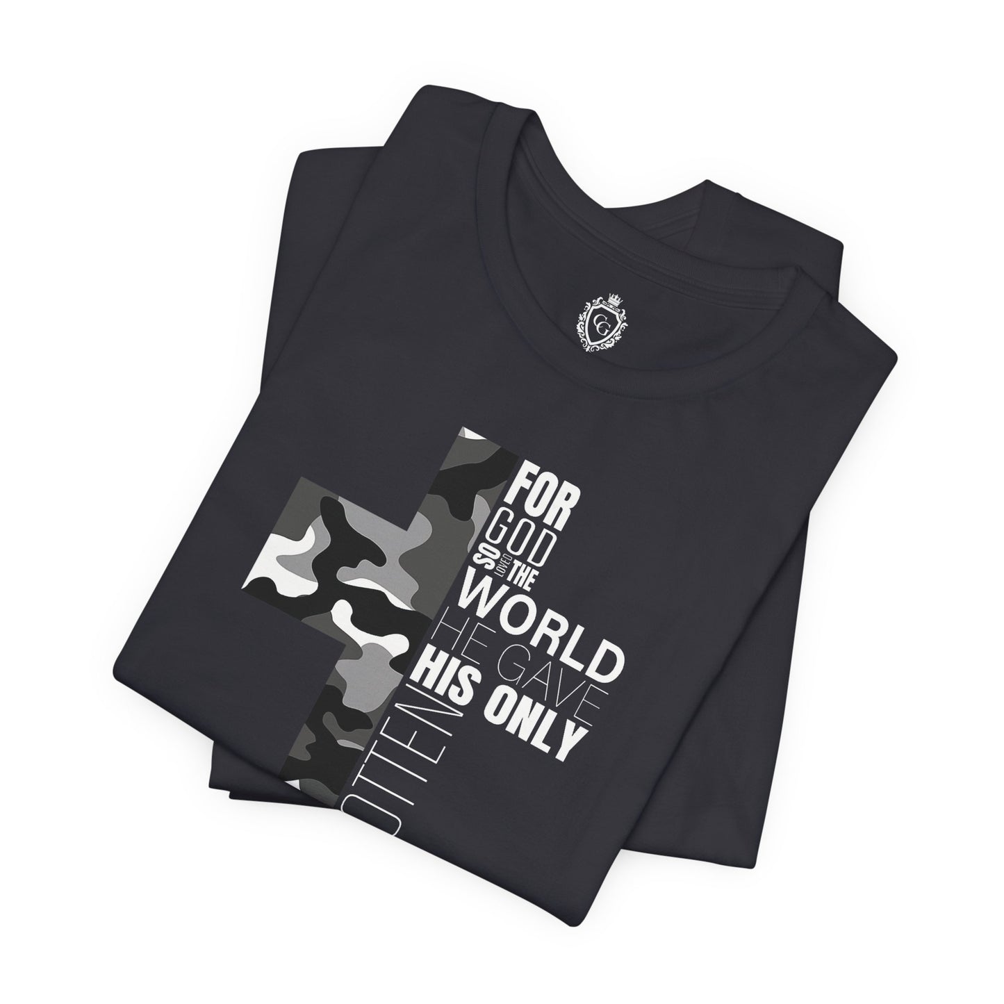 For God So Loved The World Jersey Short Sleeve Tee