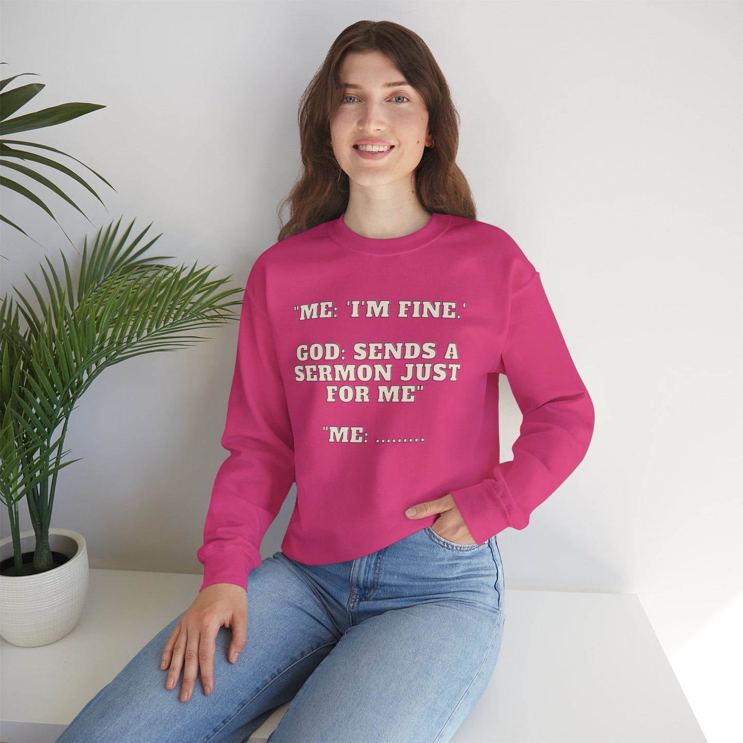 Sermon Just For Me Heavy Blend™ Crewneck Sweatshirt