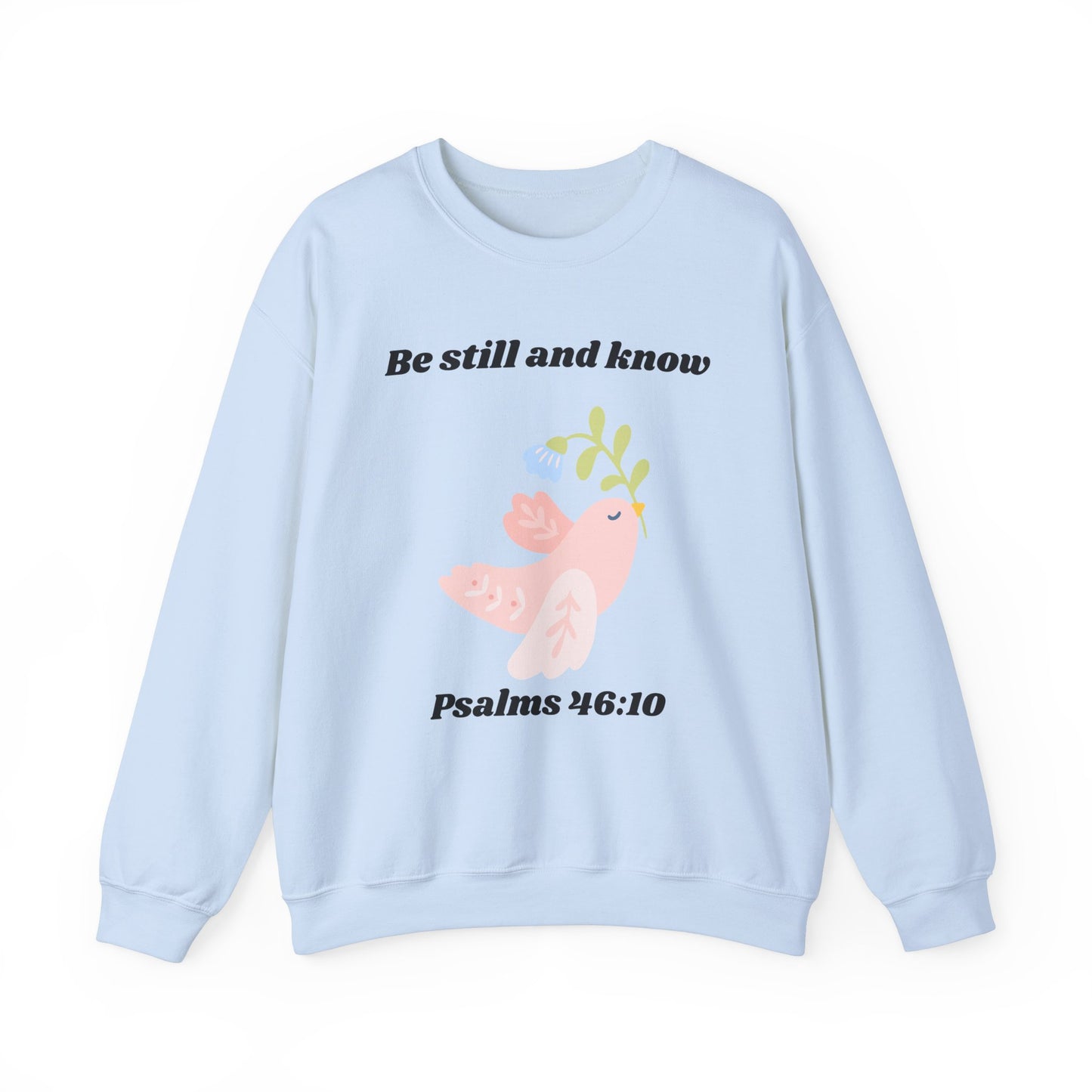 Be Still And Know Heavy Blend™ Crewneck Sweatshirt