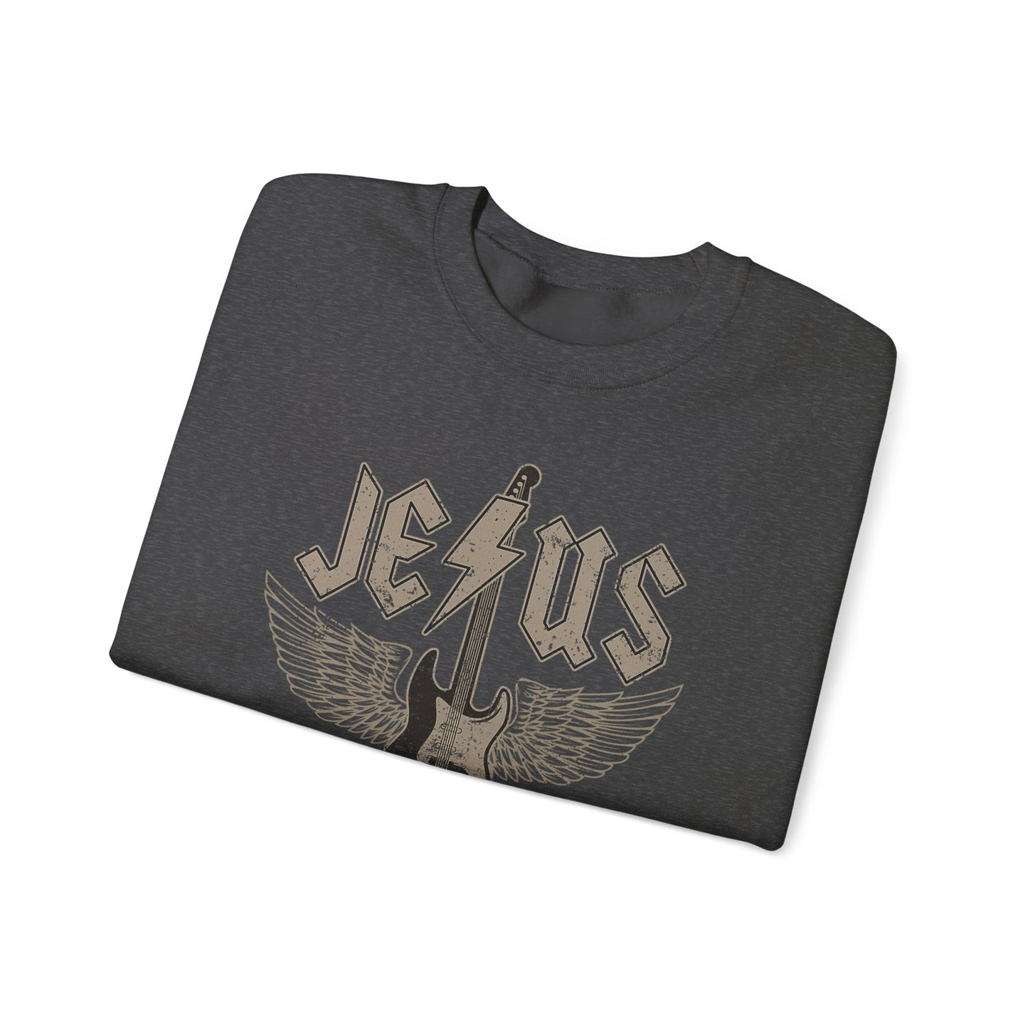Men's Sweatshirt - Jesus Highway To Heaven
