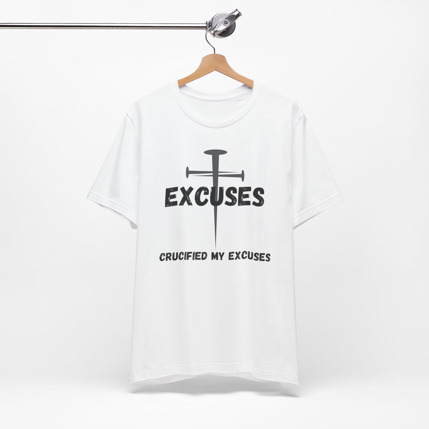 Crucified My Excuses Jersey Short Sleeve Tee