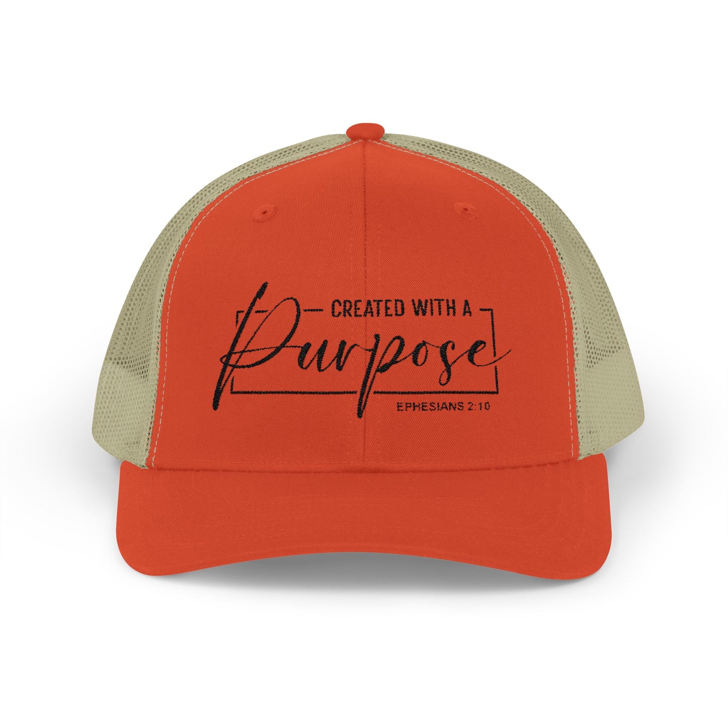 Created With A Purpose Snapback Cap