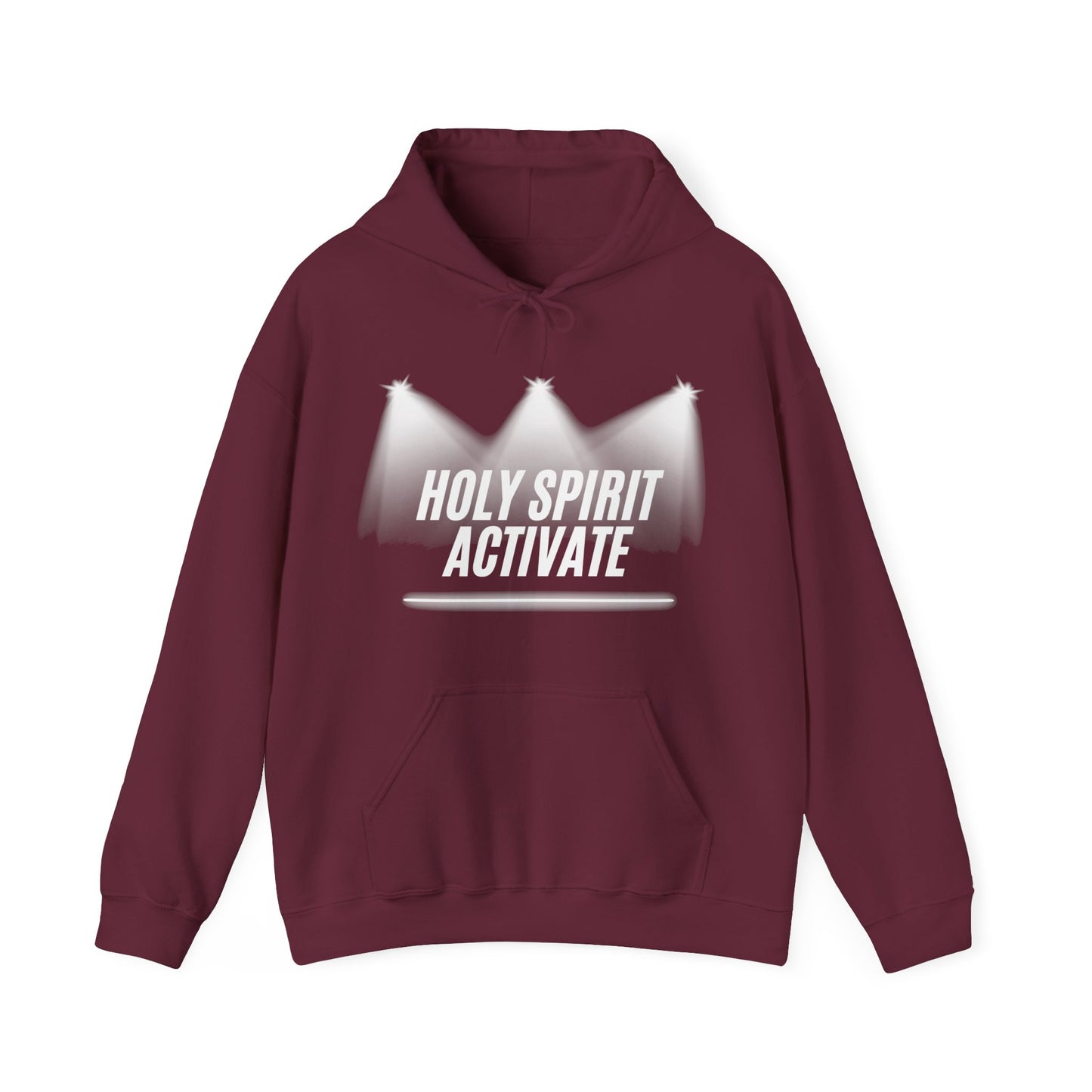 Holy Spirit Activate Heavy Blend™ Hooded Sweatshirt