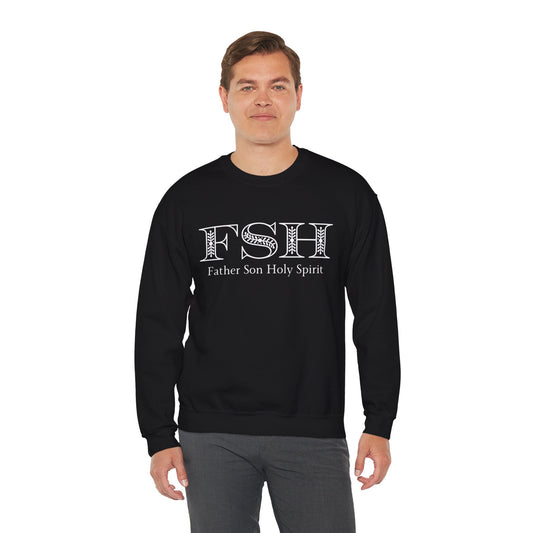 Father Son Holy Spirit Heavy Blend™ Crewneck Sweatshirt