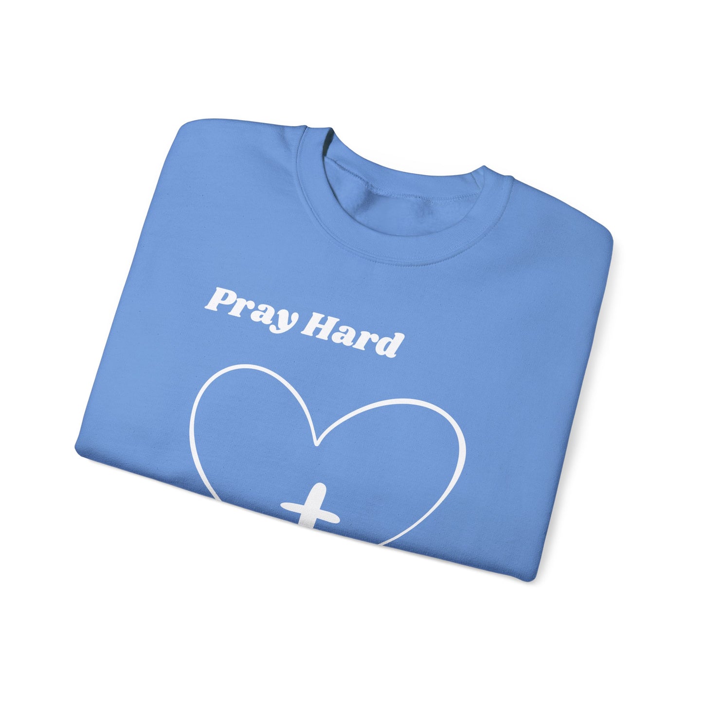 Pray Hard Slay Hard Heavy Blend™ Crewneck Sweatshirt