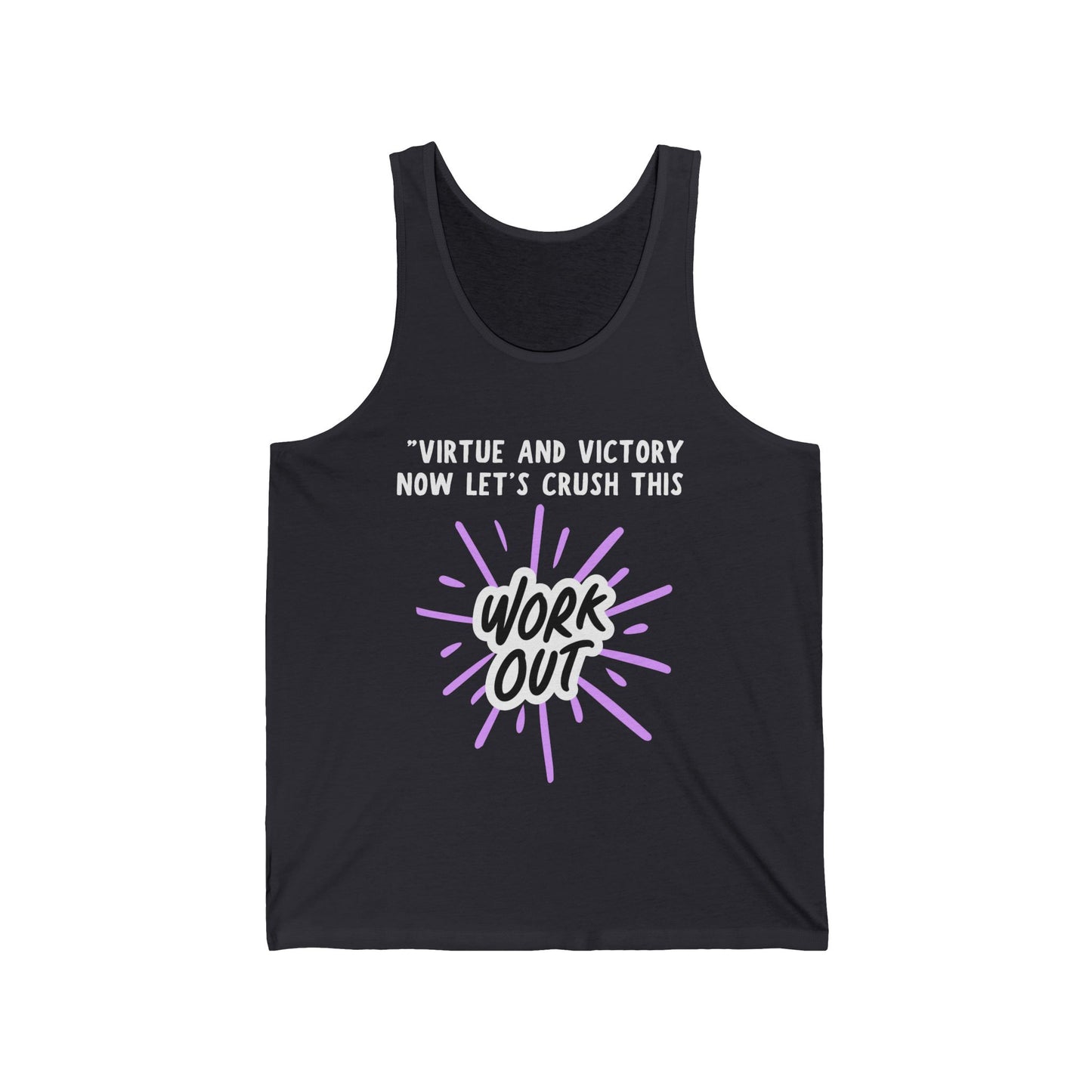 Virtue And Victory Workout Jersey Tank