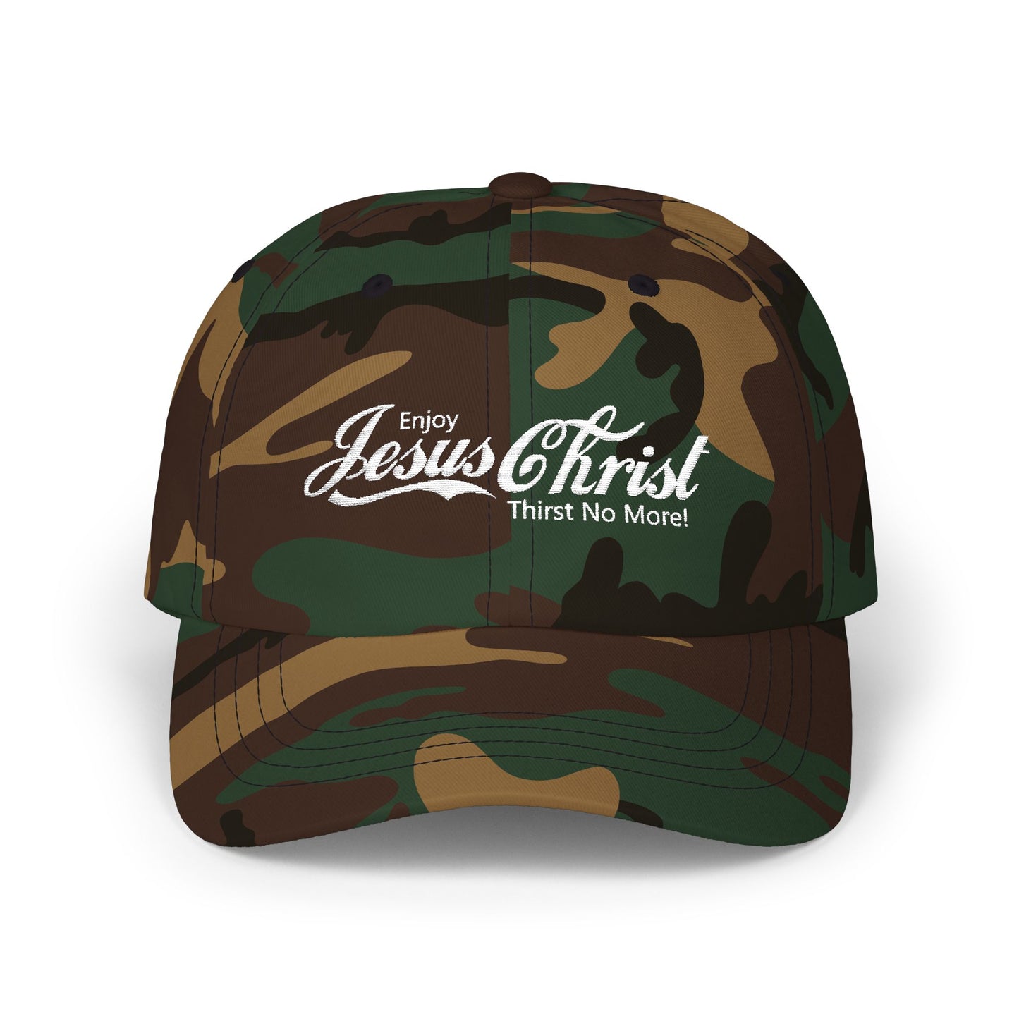 Enjoy Jesus Christ Embroidered Cap