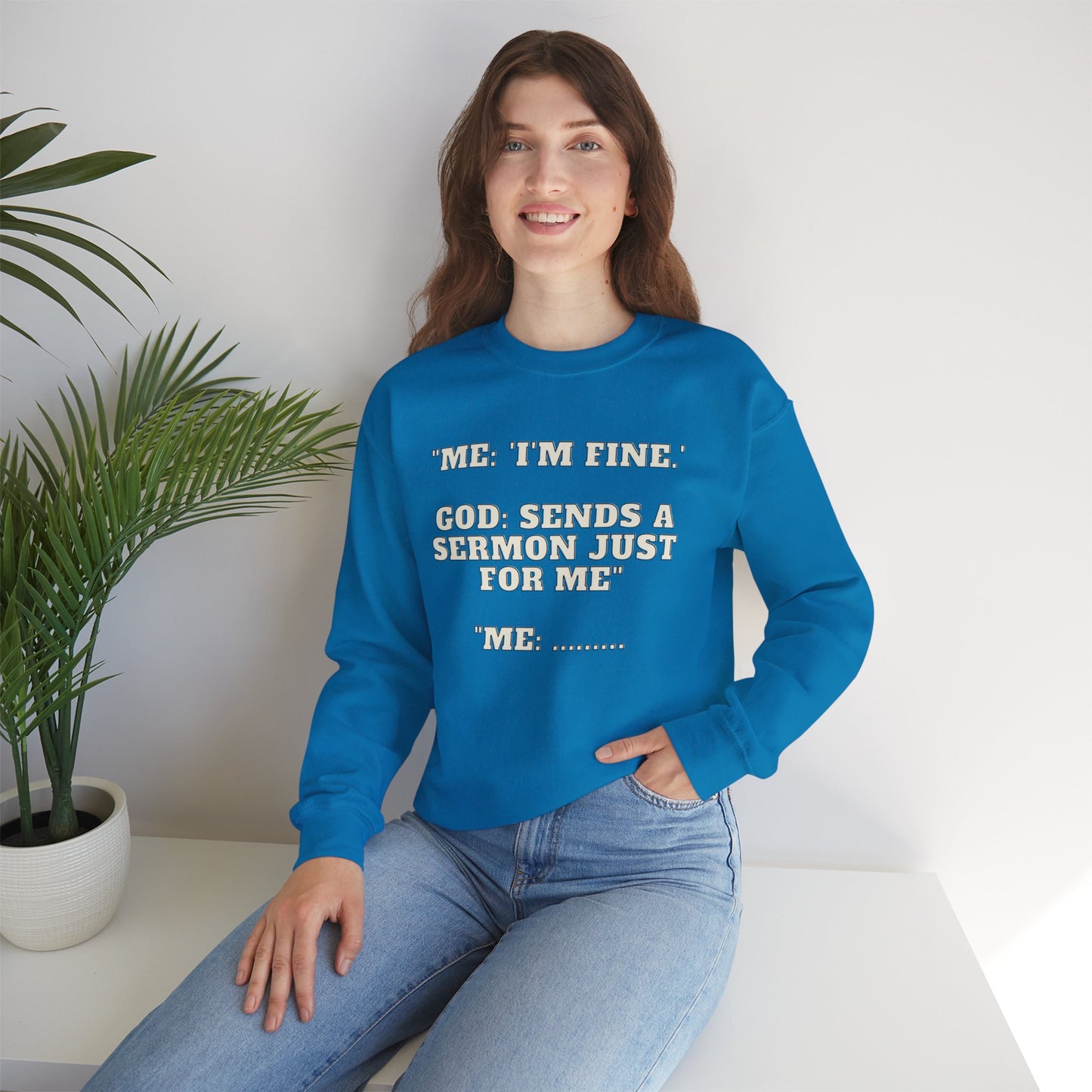 Sermon Just For Me Heavy Blend™ Crewneck Sweatshirt