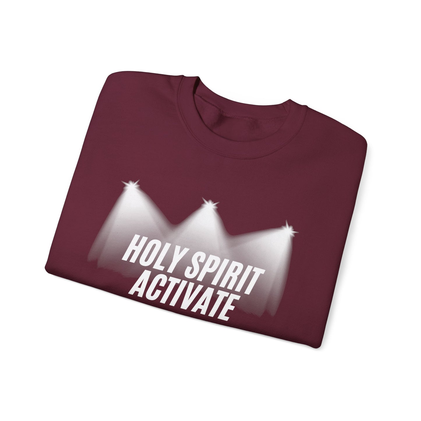 Holy Spirit Activate Heavy Blend™ Crewneck Sweatshirt