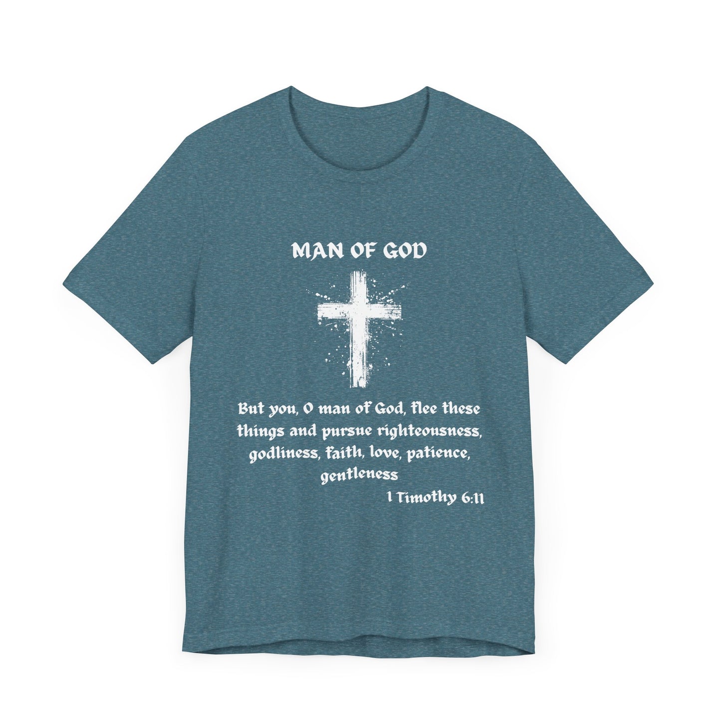 Man Of God Jersey Short Sleeve Tee