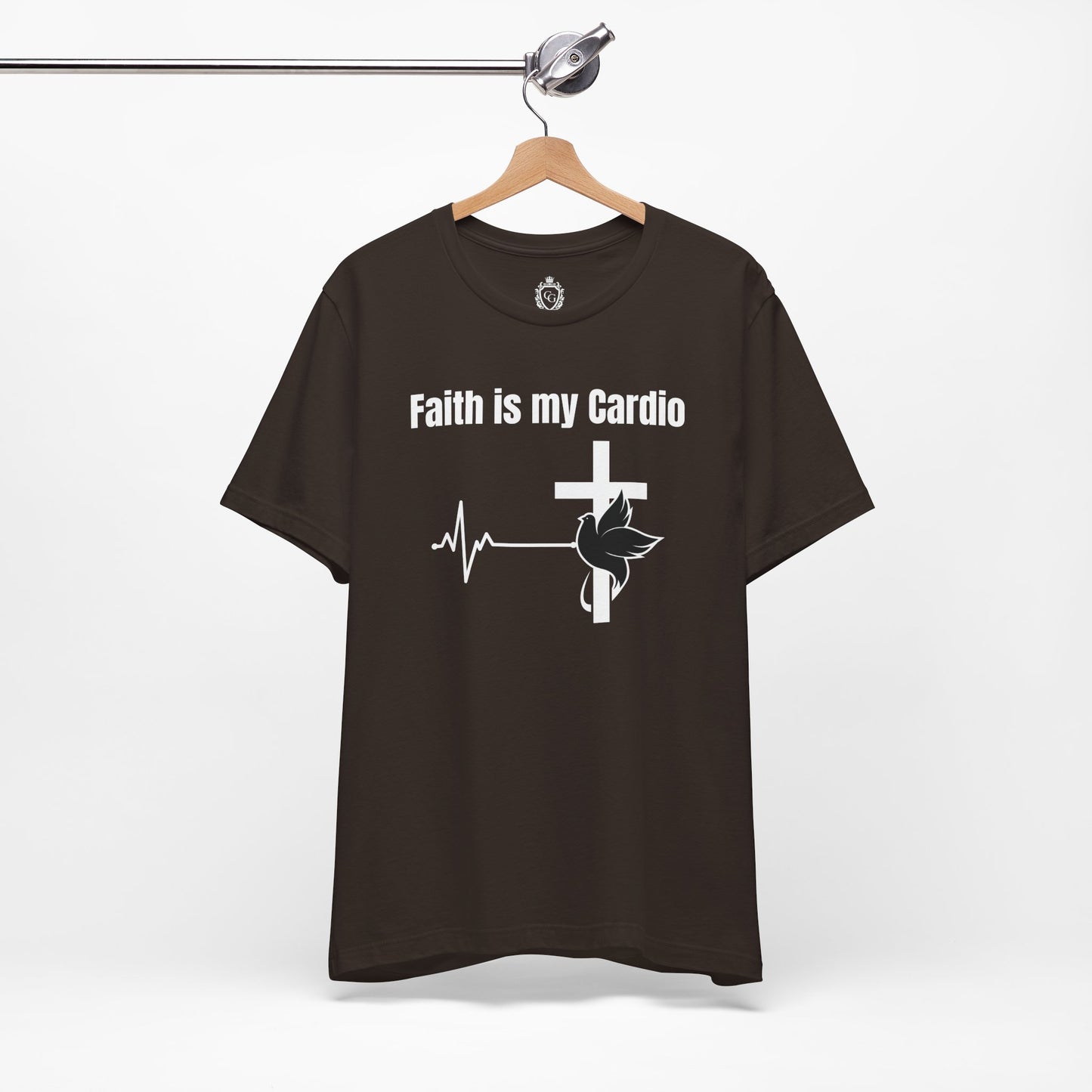 Faith Is My Cardio Jersey Short Sleeve Tee