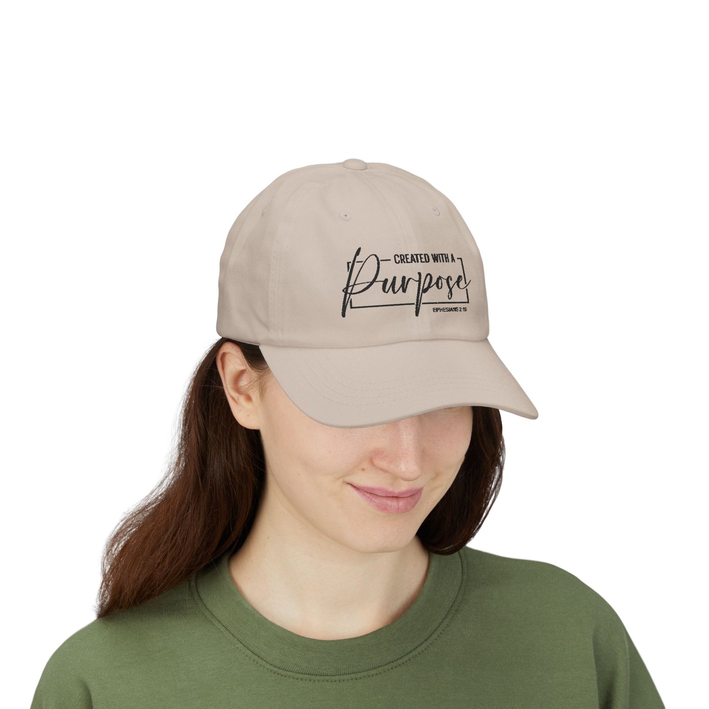 Created With A Purpose Embroidered Cap