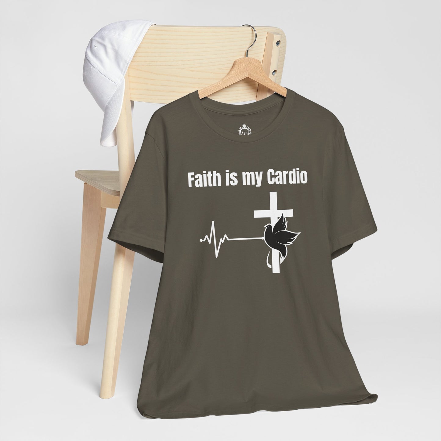 Faith Is My Cardio Jersey Short Sleeve Tee