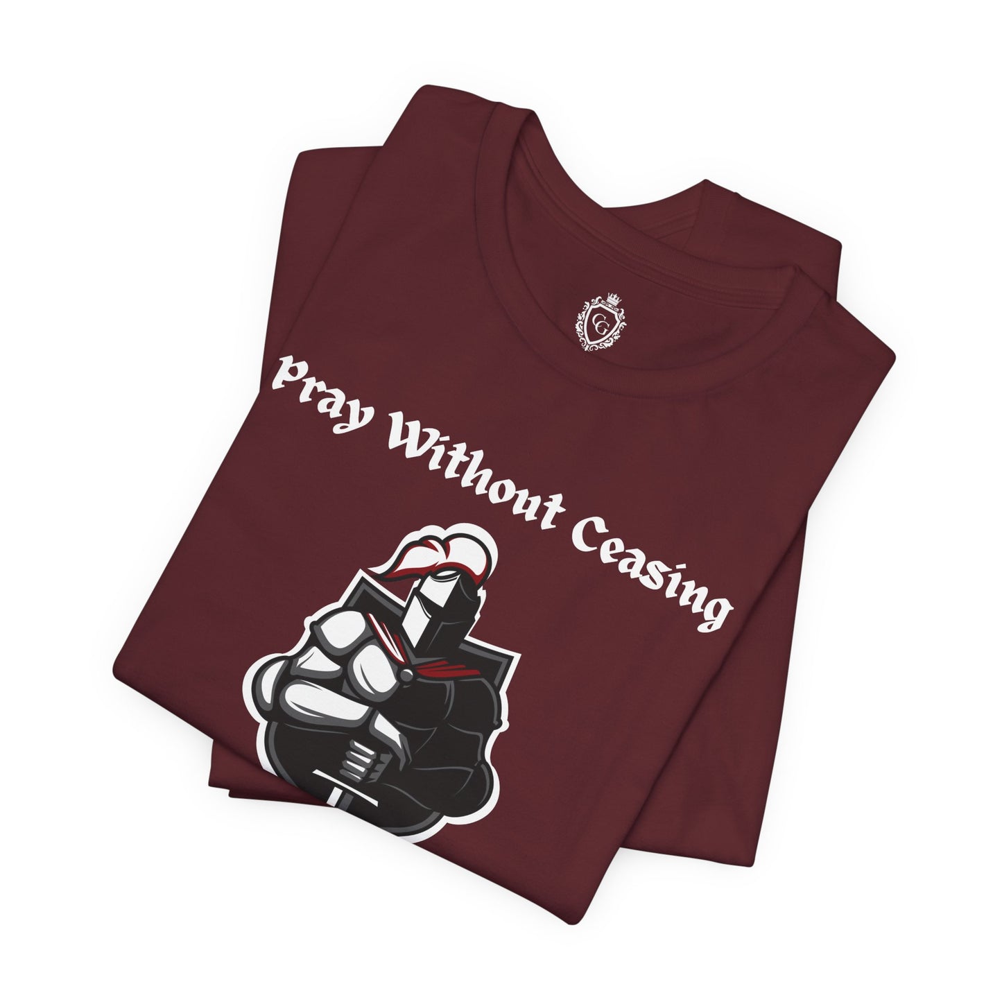 Pray Without Ceasing Jersey Short Sleeve Tee