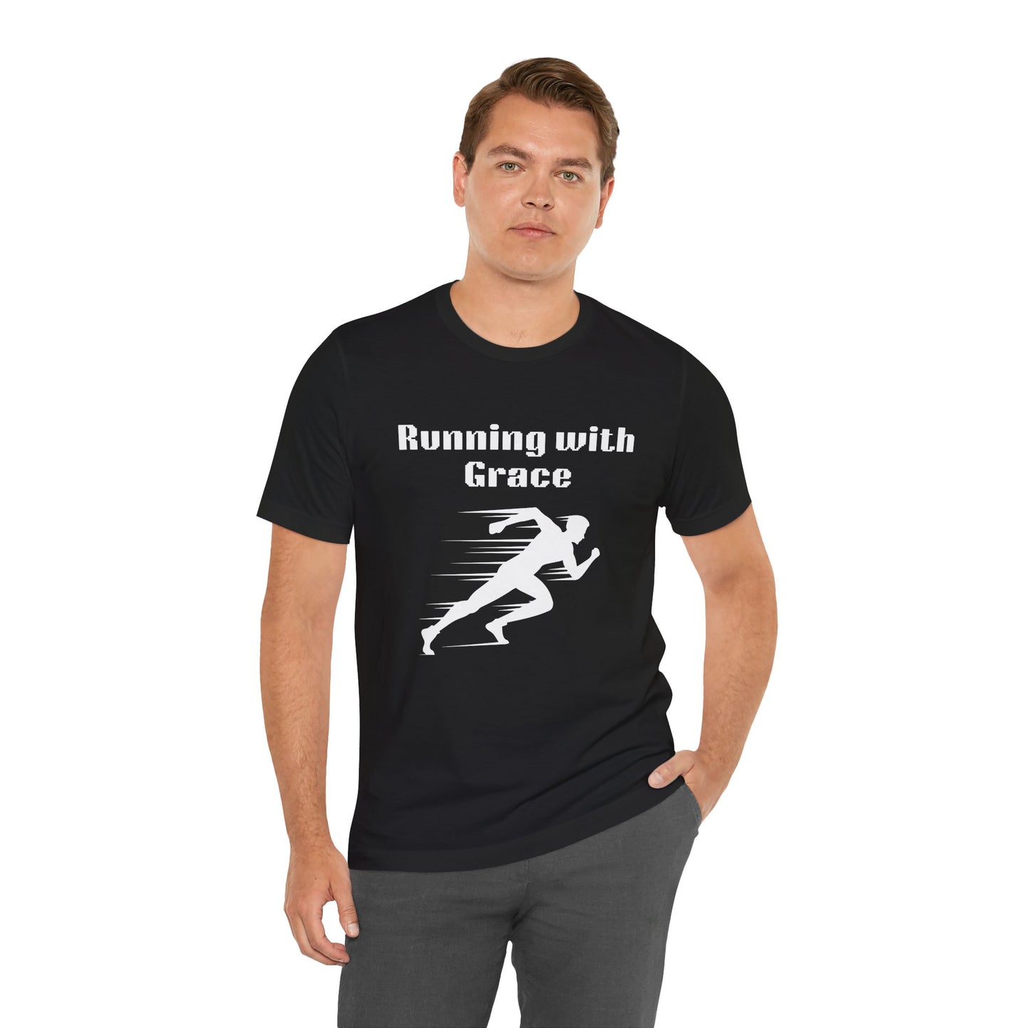 Running With Grace Jersey Short Sleeve Tee