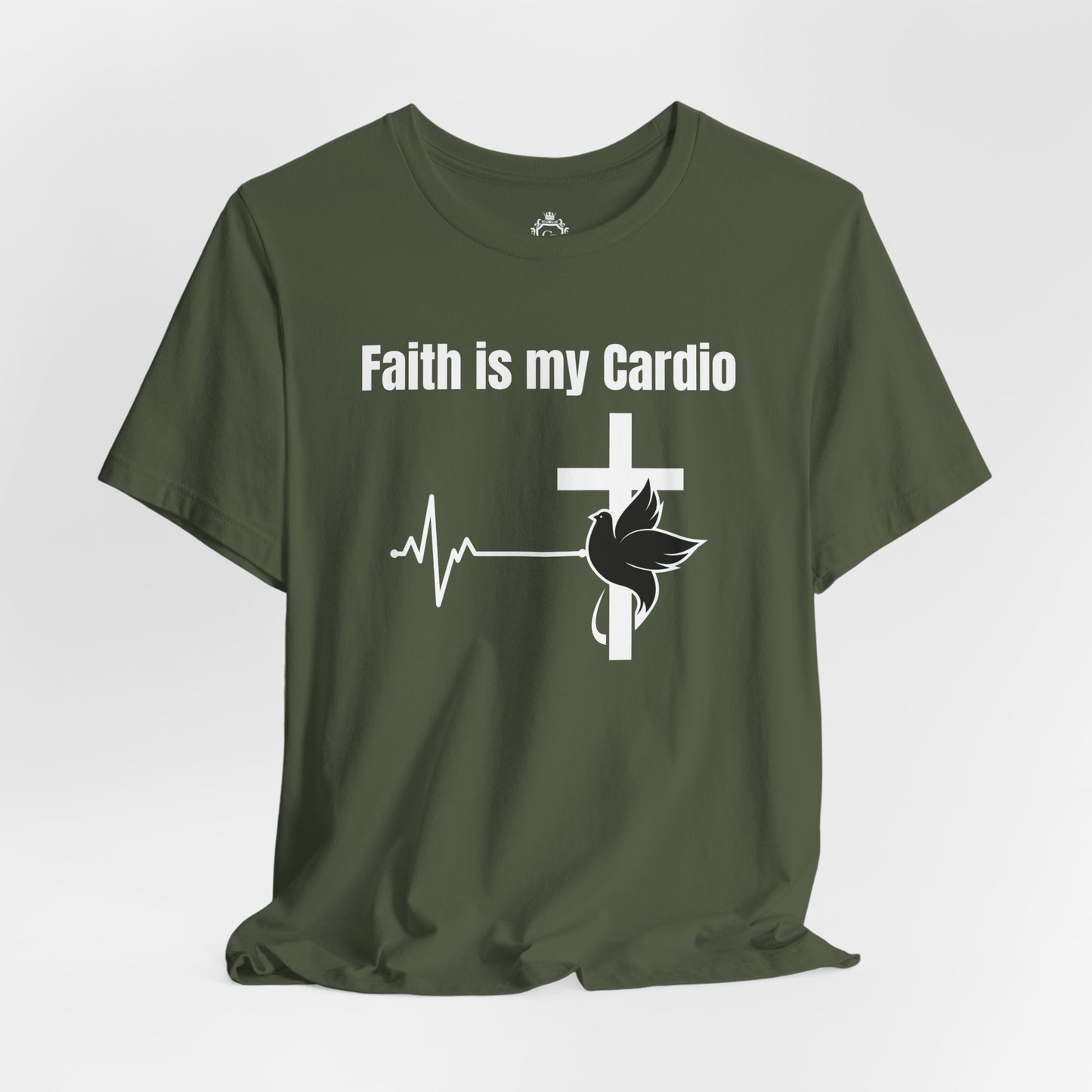 Faith Is My Cardio Jersey Short Sleeve Tee