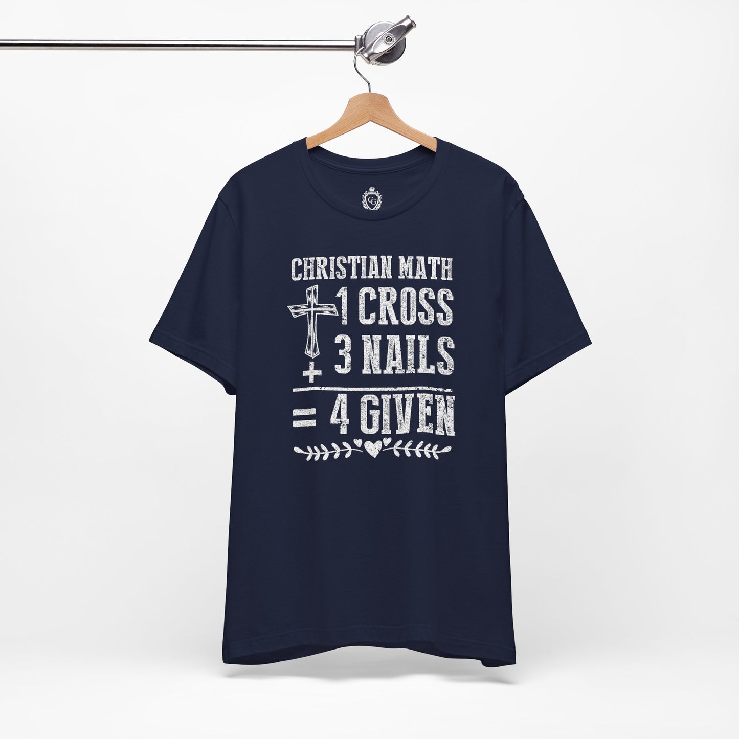 Christian Math Jersey Short Sleeve Tee