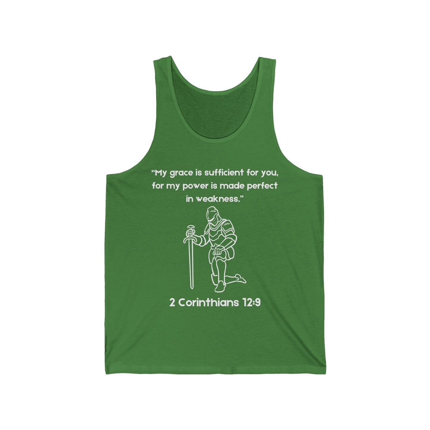 My Grace Is Sufficient Jersey Tank