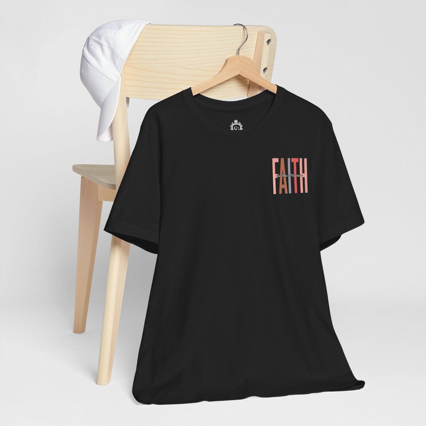 Faith Can Move Mountains Jersey Short Sleeve Tee