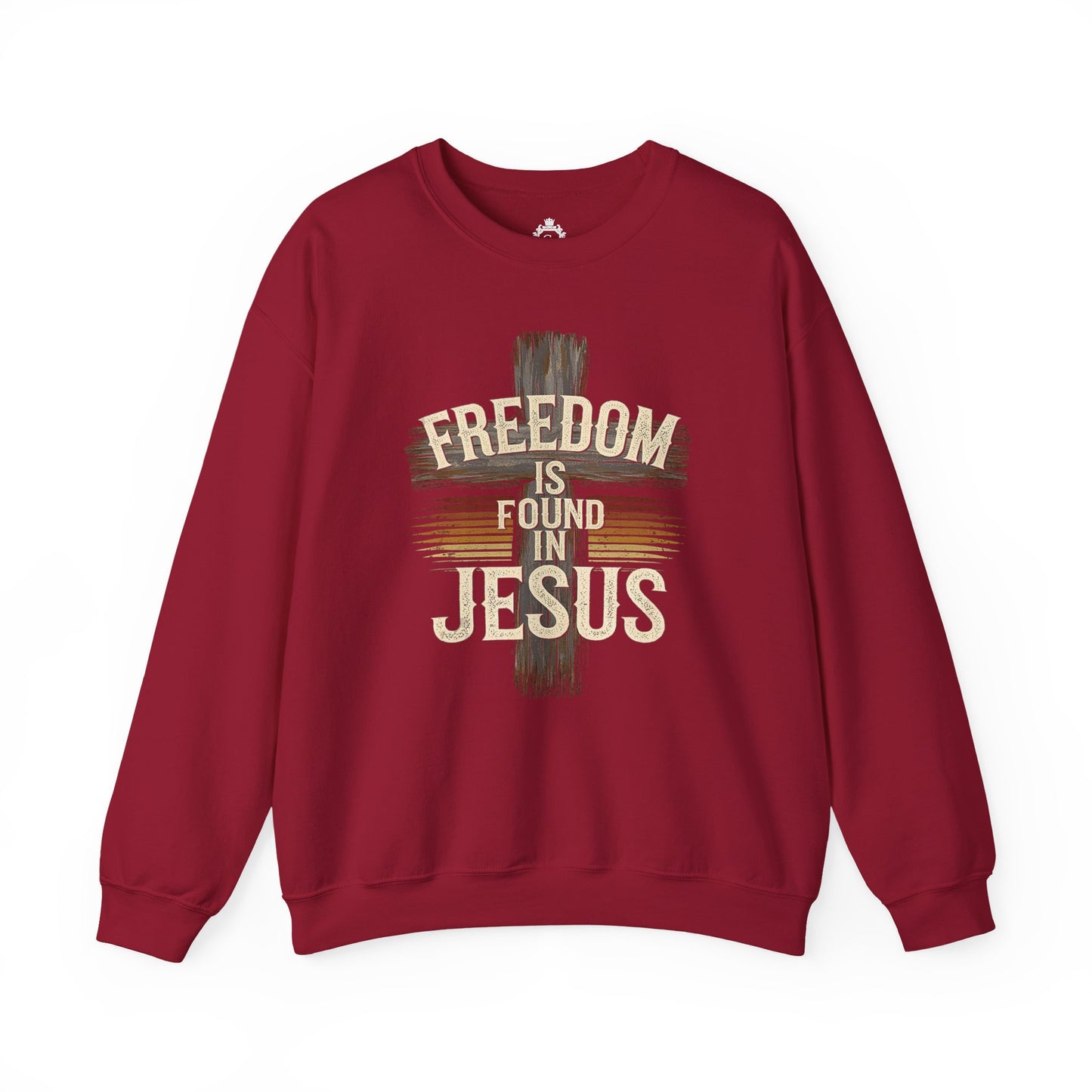 Freedom Is Found In Jesus Women Sweatshirt