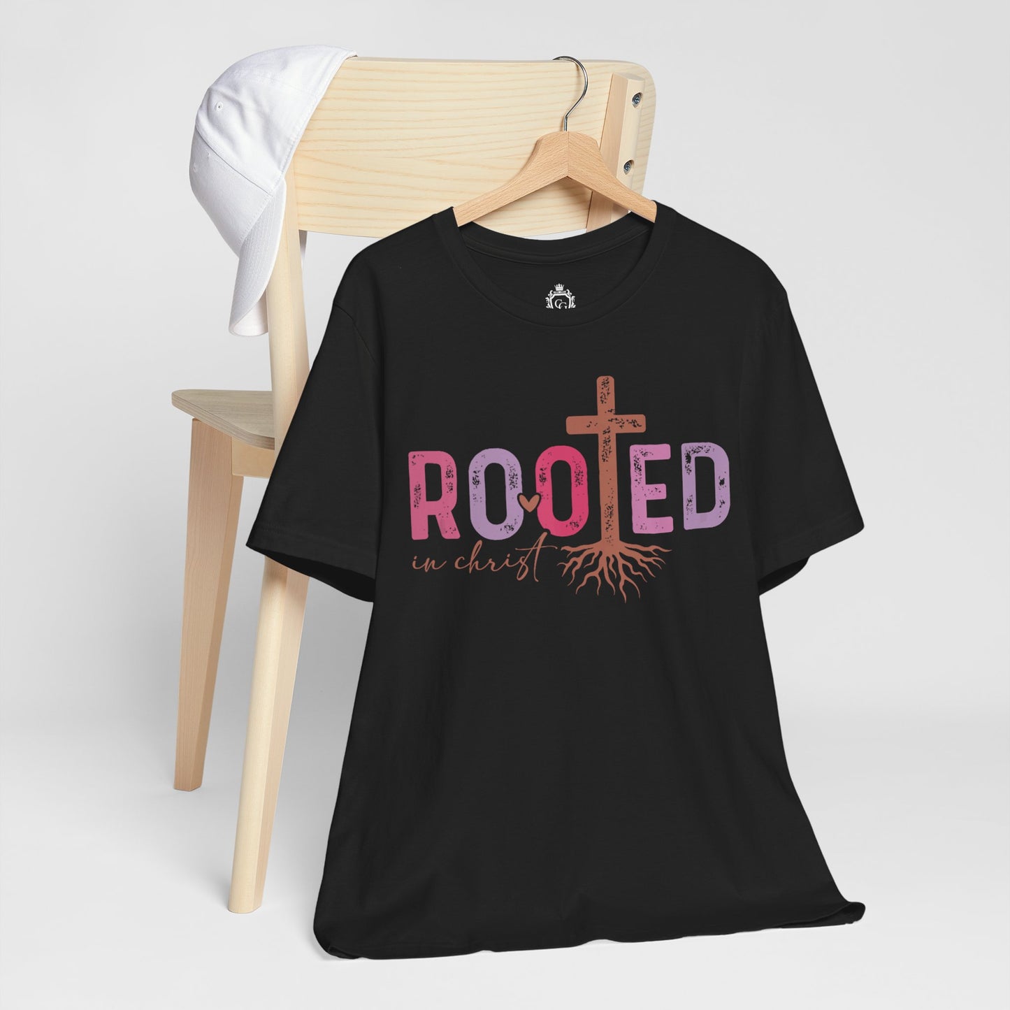 Rooted In Christ Jersey Short Sleeve Tee